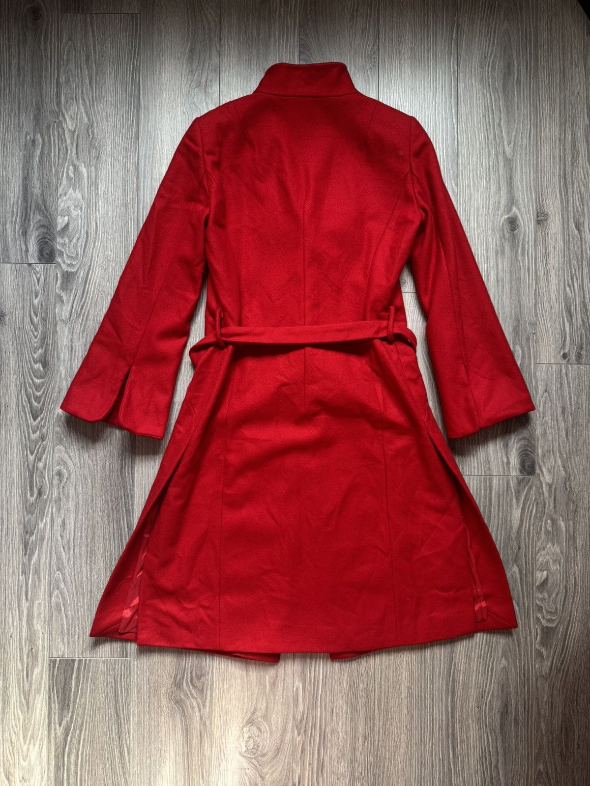 Katharine Hamnett London Vintage Katharine Hamnett London red wool belted coat 46 Size L / US 10 / IT 46 - 14 Thumbnail