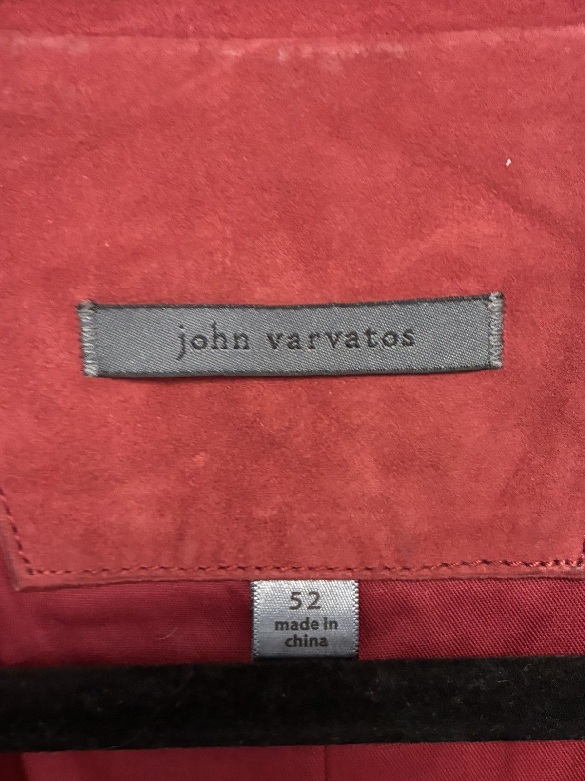 John Varvatos Goat Suede Multibutton Vest. Size EU 52 USA 42 Size US L / EU 52-54 / 3 - 9 Thumbnail