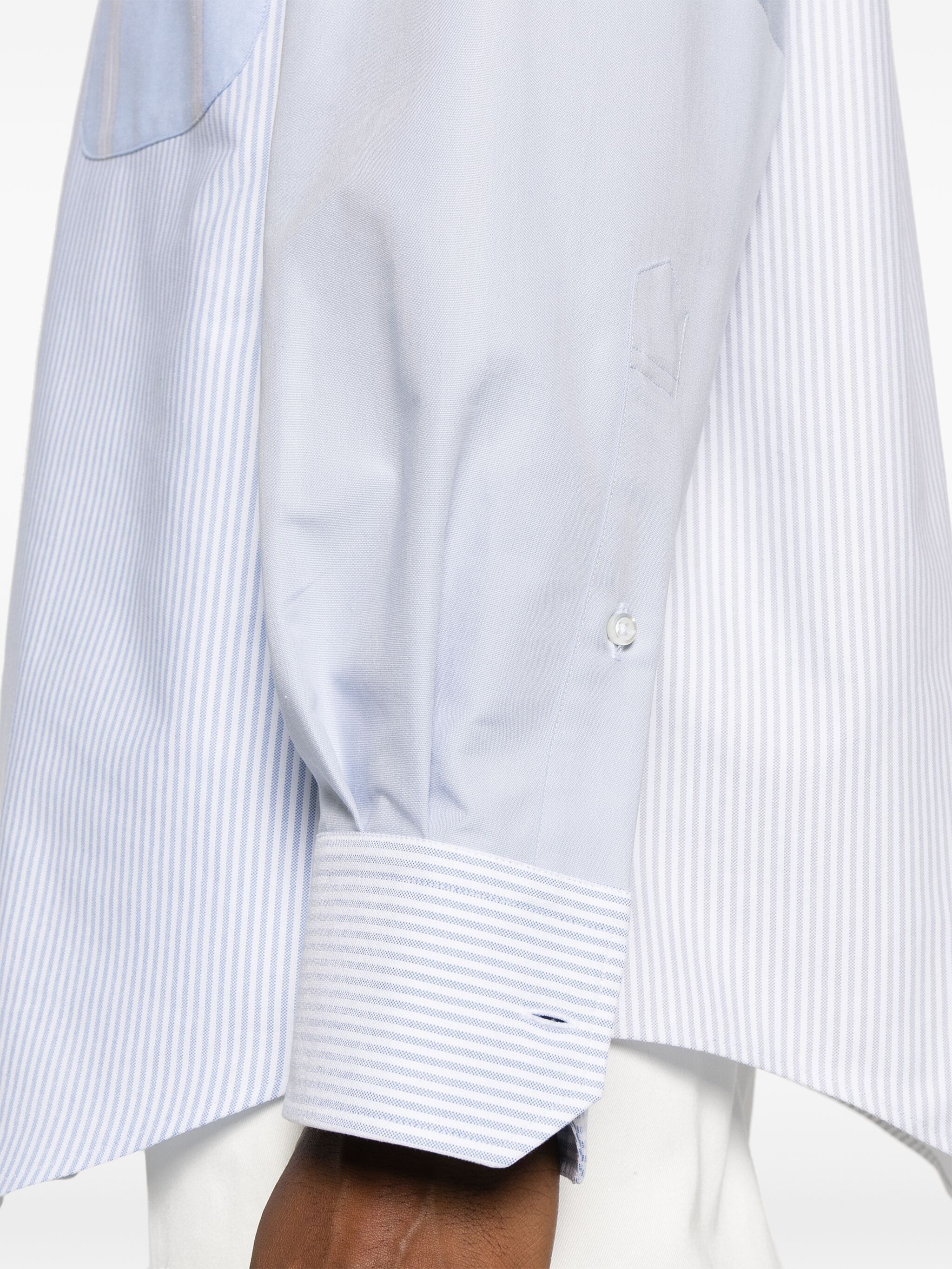 Thom Browne o1s22i1n1224 Oversized Shirt in Light Blue Size US S / EU 44-46 / 1 - 5 Thumbnail
