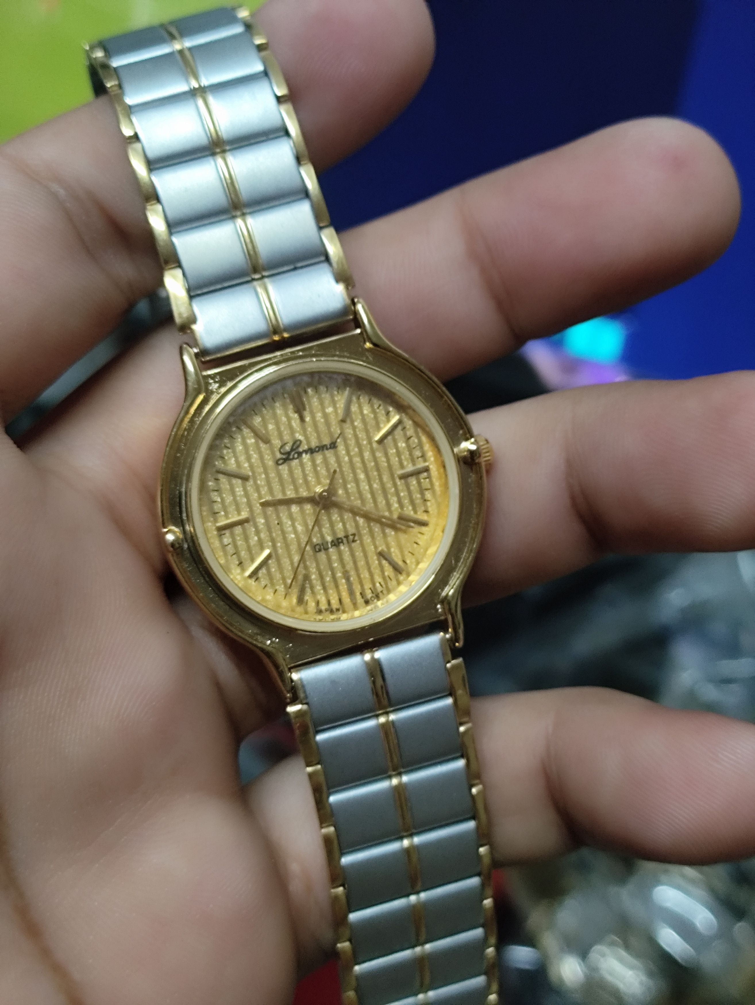 Vintage Vintage LOMAND QUARTZ JAPAN WATCH Design like Gucci Size ONE SIZE - 13 Thumbnail