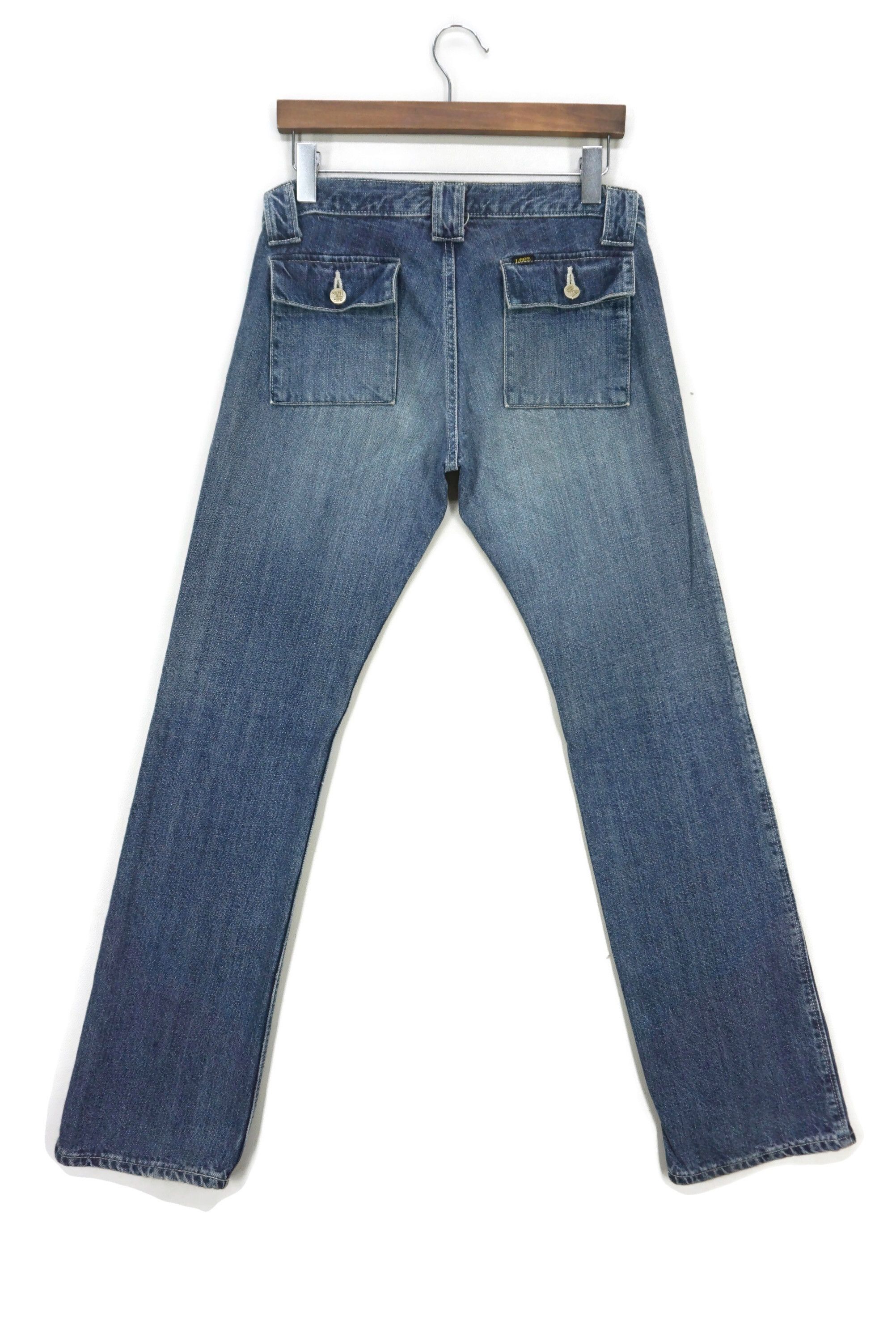 Lee Lee Union Made Jeans Size 32x33.5 Low-Rise Baker Denim Size US 32 / EU 48 - 2 Thumbnail