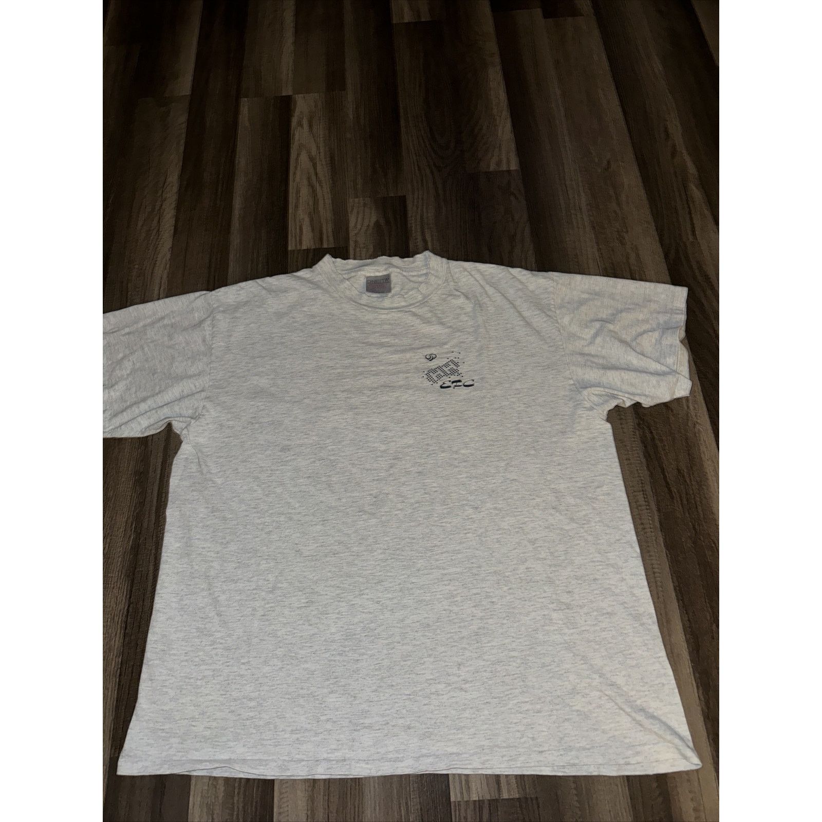 Band Tees Jesus T-Shirt Grey Proverbs 9:10 Oneita USA Single Stitch Size US XL / EU 56 / 4 - 1 Thumbnail