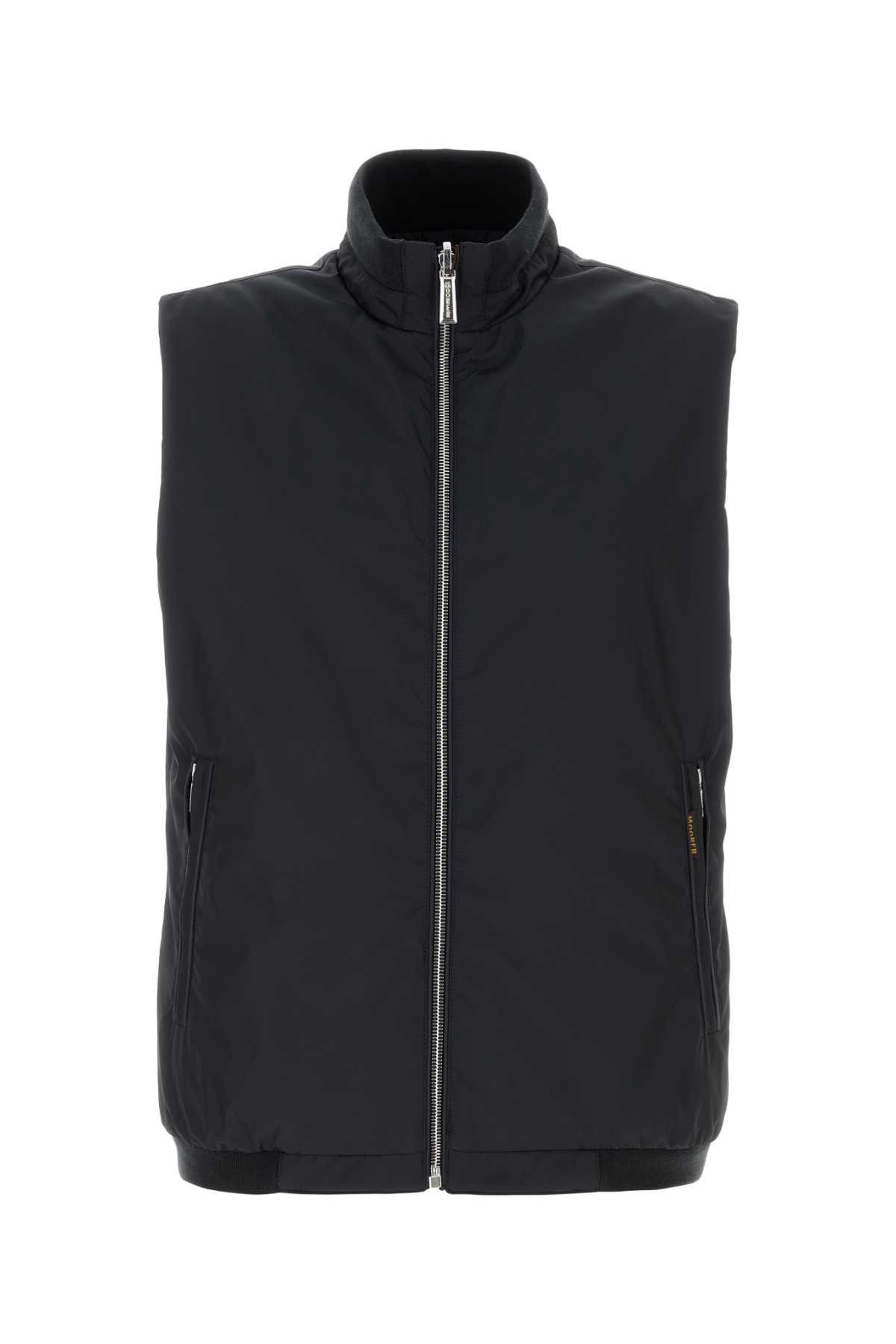 MooRER Midnight Blue Polyester Fioresi Reversible Jacket Size US L / EU 52-54 / 3 - 1 Thumbnail