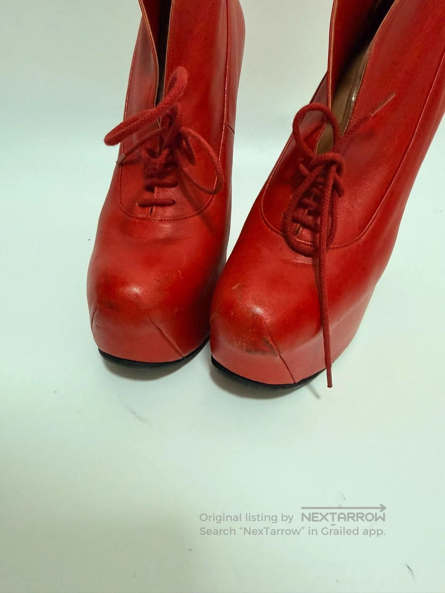 Vivienne Westwood Vivienne Westwood Red High Heels 37. Size US 6 / IT 36 - 3 Thumbnail