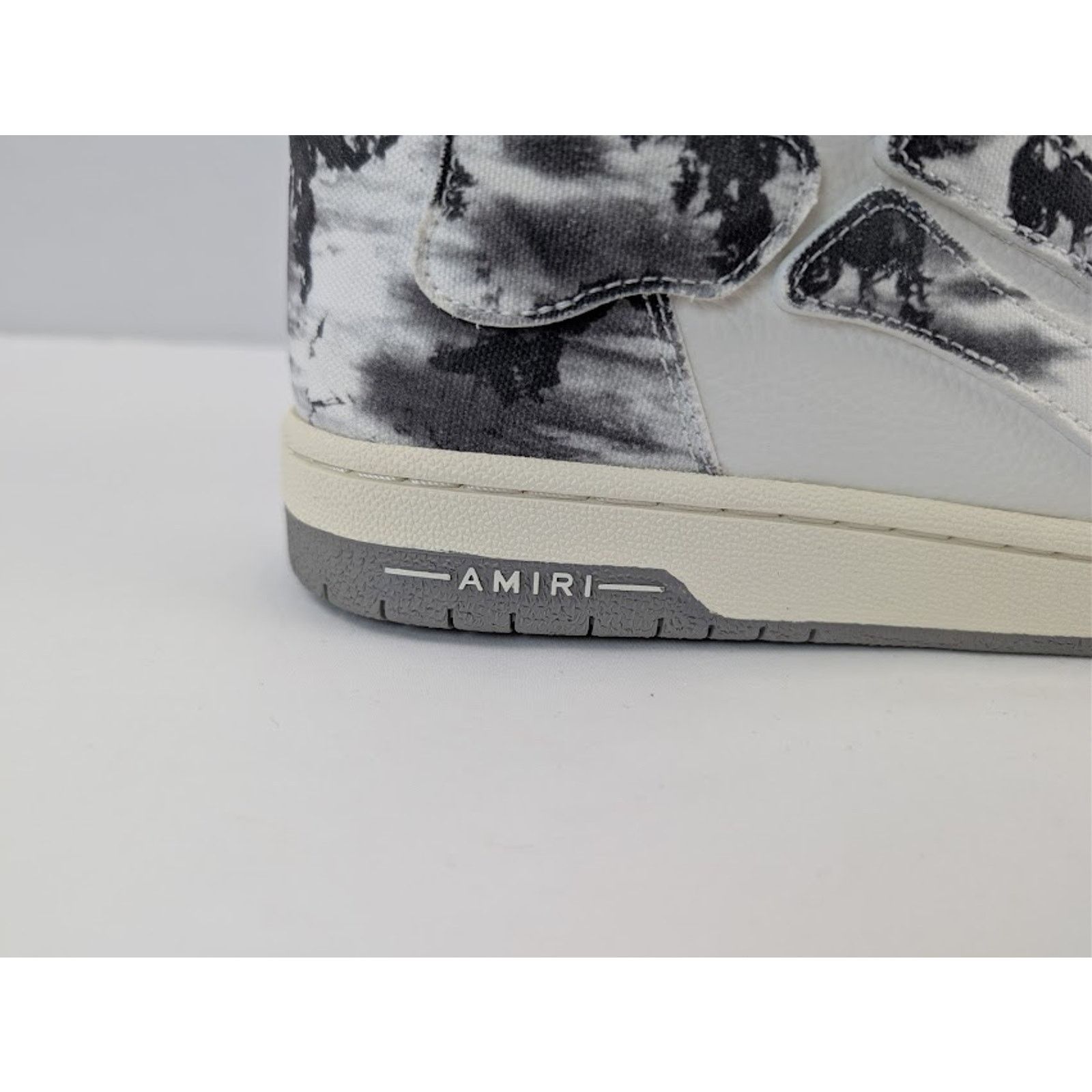Amiri o1rshd1 Tie Dye Skel Hi Top Sneakers in Grey Size US 12 / EU 45 - 5 Thumbnail