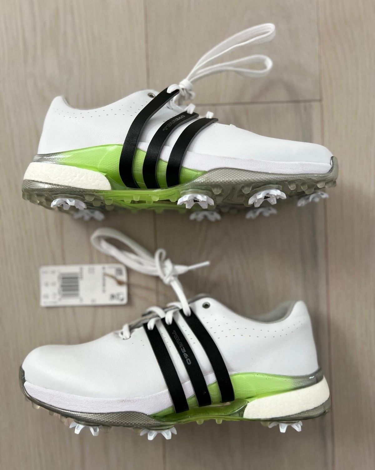 Adidas Adidas IF0259 Tour360 24 Boost Golf Cleats Shoes ( 6 ) Size US 6 / IT 36 - 6 Thumbnail