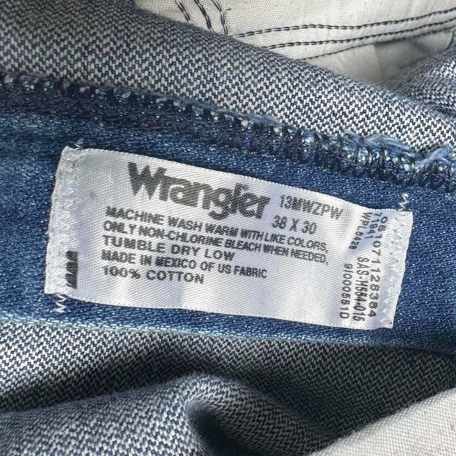 Wrangler Vintage sun faded wrangler jeans Size US 38 / EU 54 - 5 Thumbnail