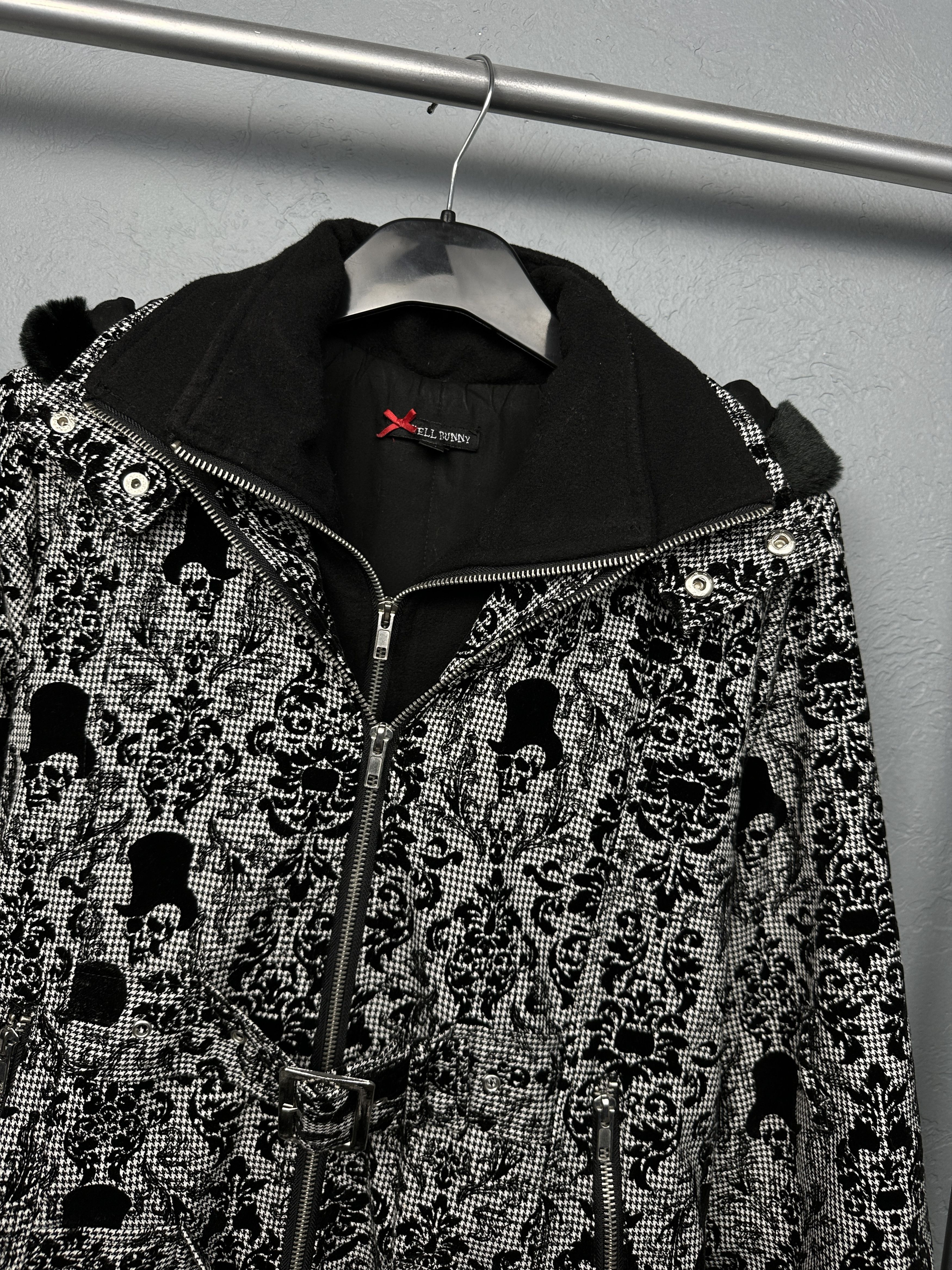 20471120 Hell Bunny Womens Avant Garde Jacket Size M / US 6-8 / IT 42-44 - 2 Thumbnail