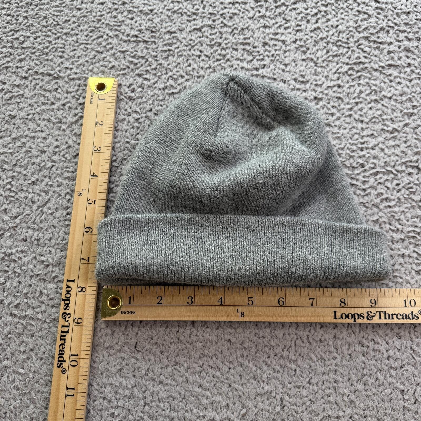 Artek Vintage USA Union Made Gray Watch Cap Beanie Minimalist Work Size ONE SIZE - 4 Thumbnail