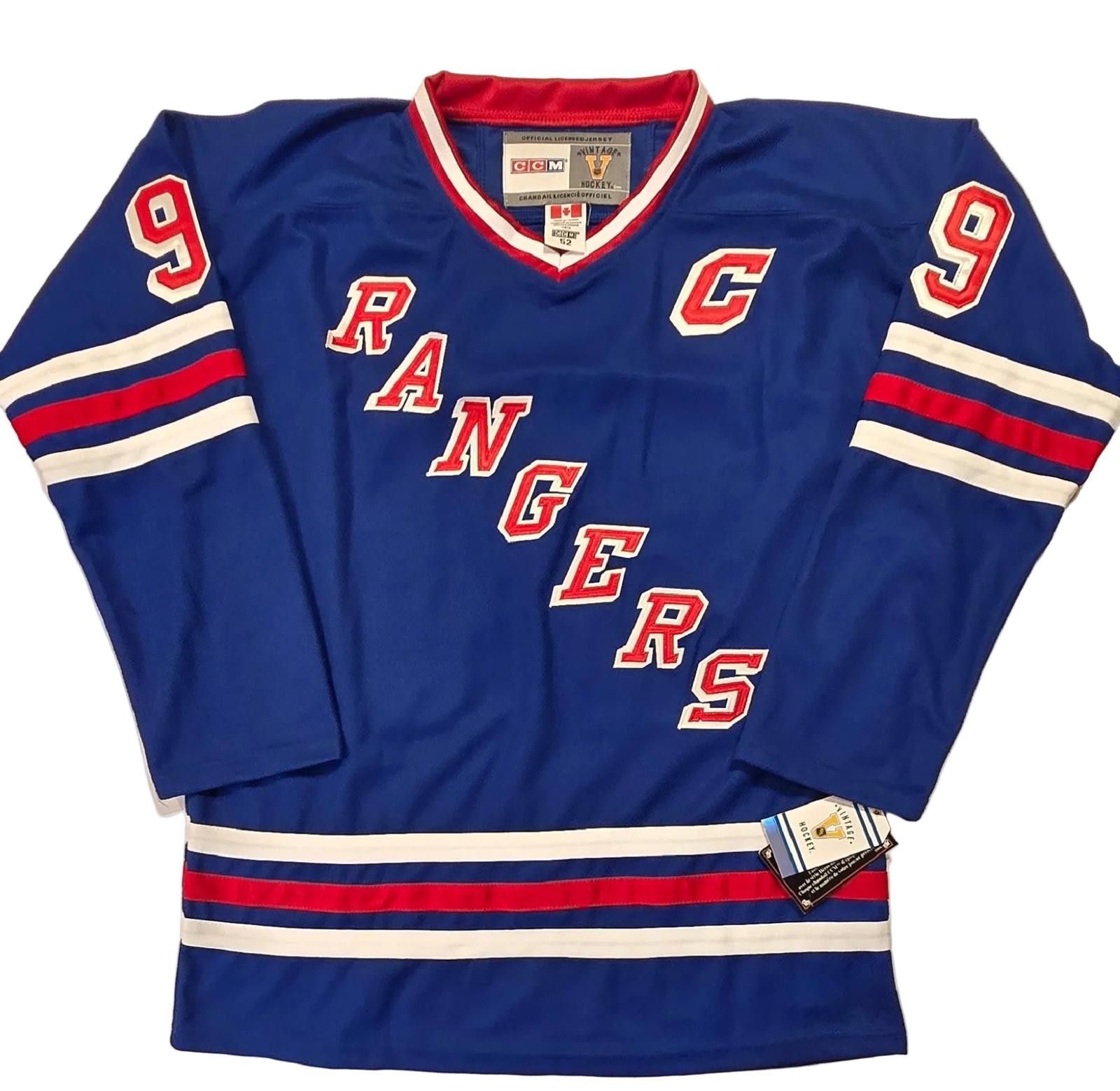 Other Wayne Gretzky NY Rangers Signed jersey WG Authentic COA Size ONE SIZE - 3 Thumbnail