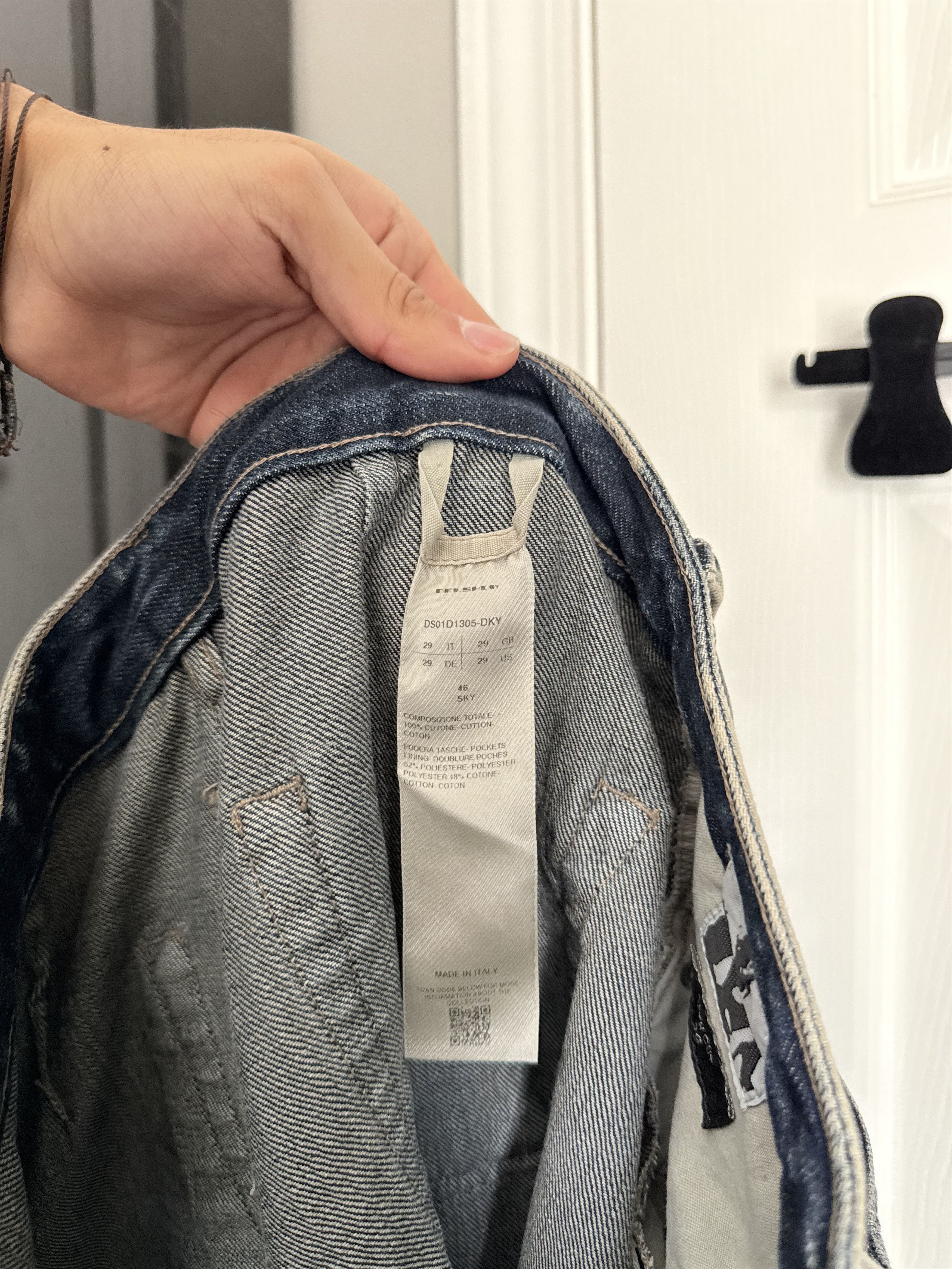 Rick Owens Drkshdw Rick Owens Geth Denim Sky Size US 30 / EU 46 - 3 Thumbnail