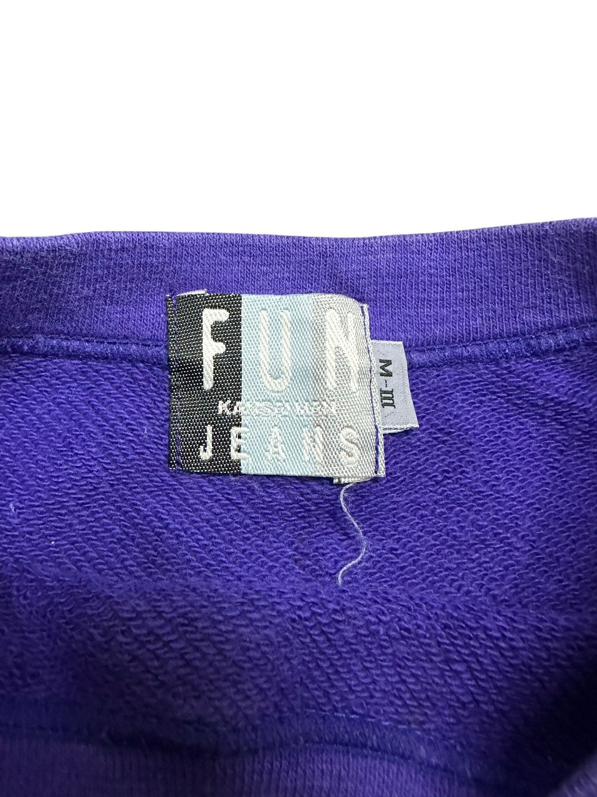 Kansai Yamamoto Vintage Kansai Man by Kansai Yamamoto Fun Jeans Sweatshirt Size US M / EU 48-50 / 2 - 5 Thumbnail