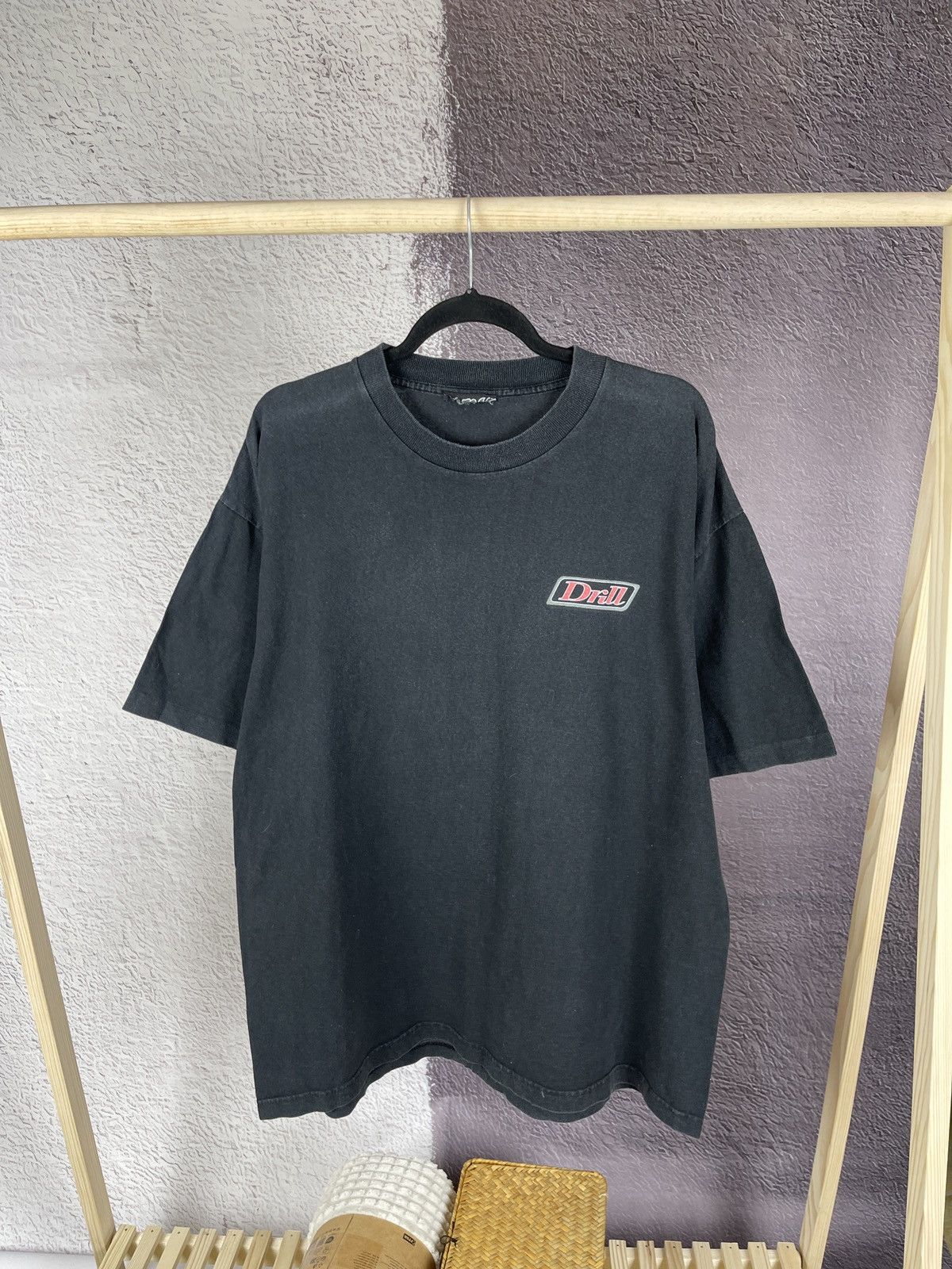 Vintage Drill USA American Manufacturing Vintage 90s Skate Surf Tee Size US XL / EU 56 / 4 - 1 Thumbnail