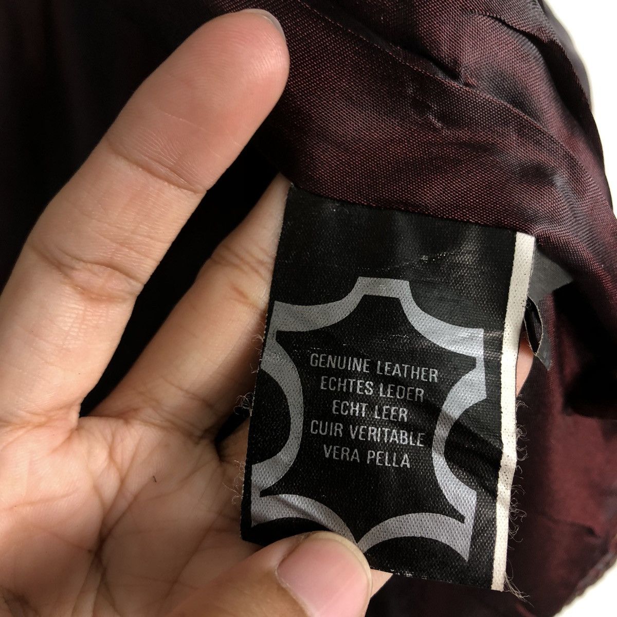 Genuine Leather 📌Vintage Genuine Leather Vest Biker Vera Pelle Size US M / EU 48-50 / 2 - 18 Thumbnail