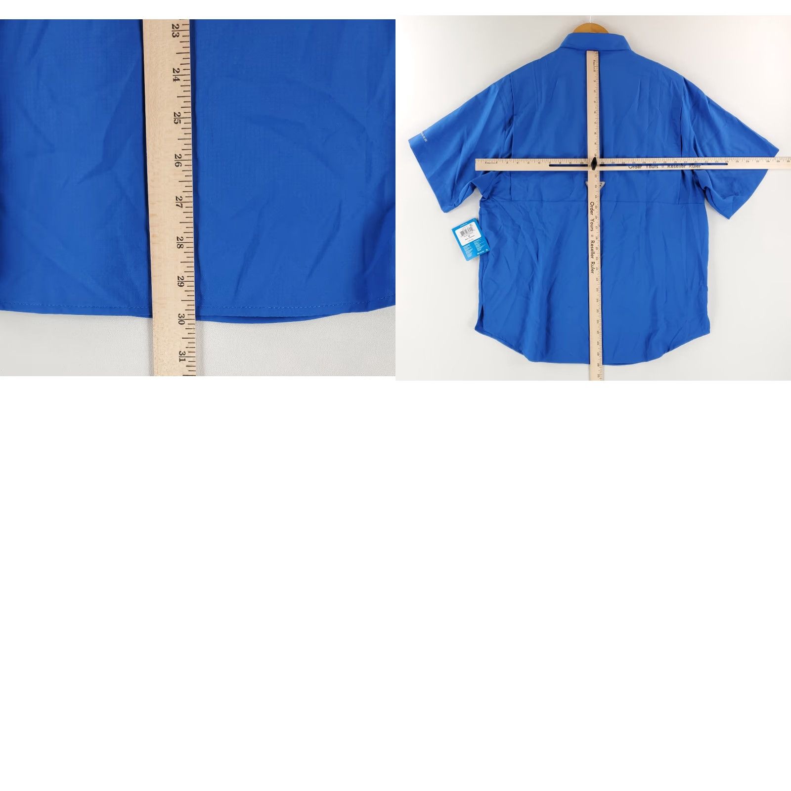 Vintage Columbia PFG Tamiami Fishing Button Down Shirt UPF40 Blue Mens M NWT Size US M / EU 48-50 / 2 - 9 Thumbnail