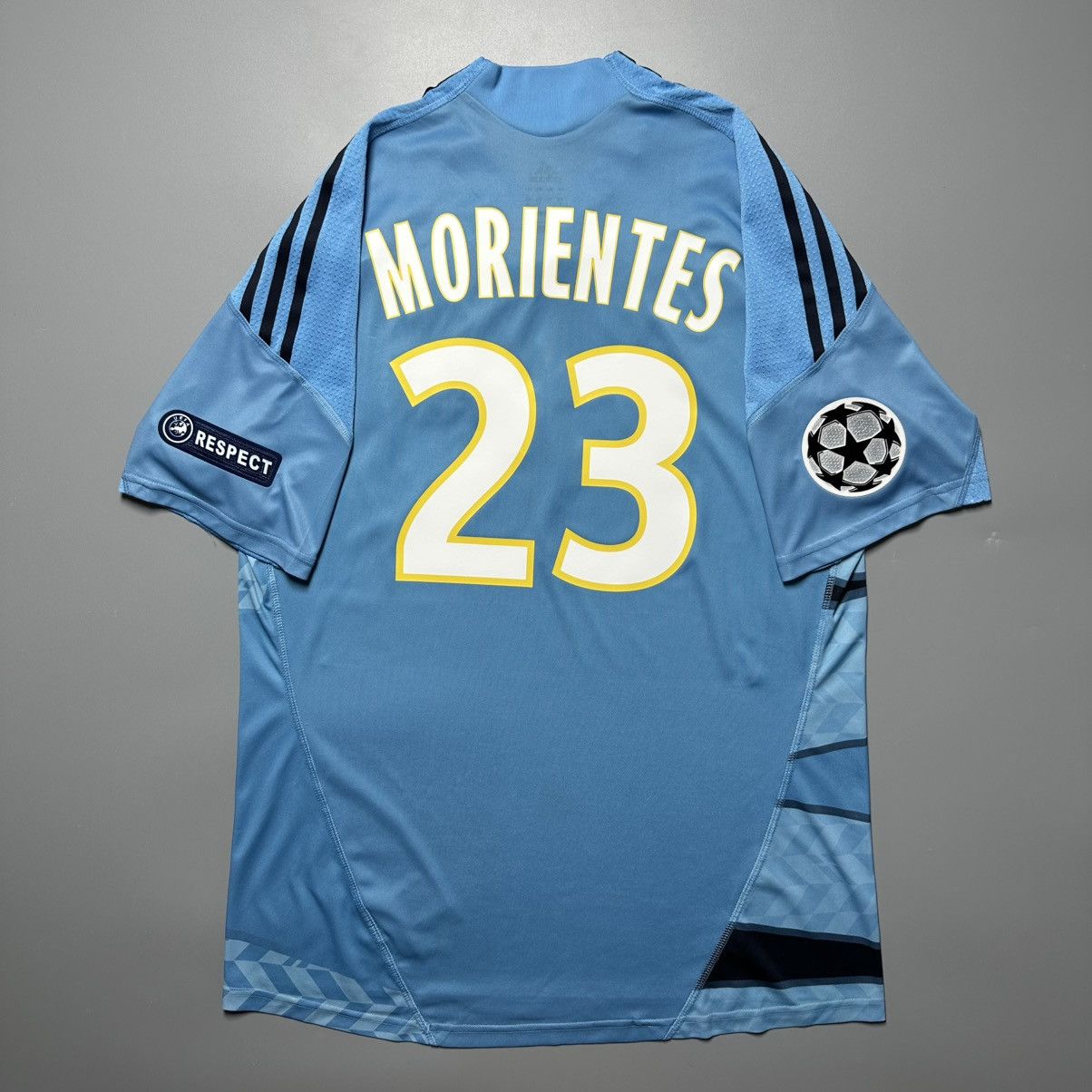 MARSEILLE ADIDAS 2009/2010 SOCCER AWAY JERSEY #23 MORIENTES