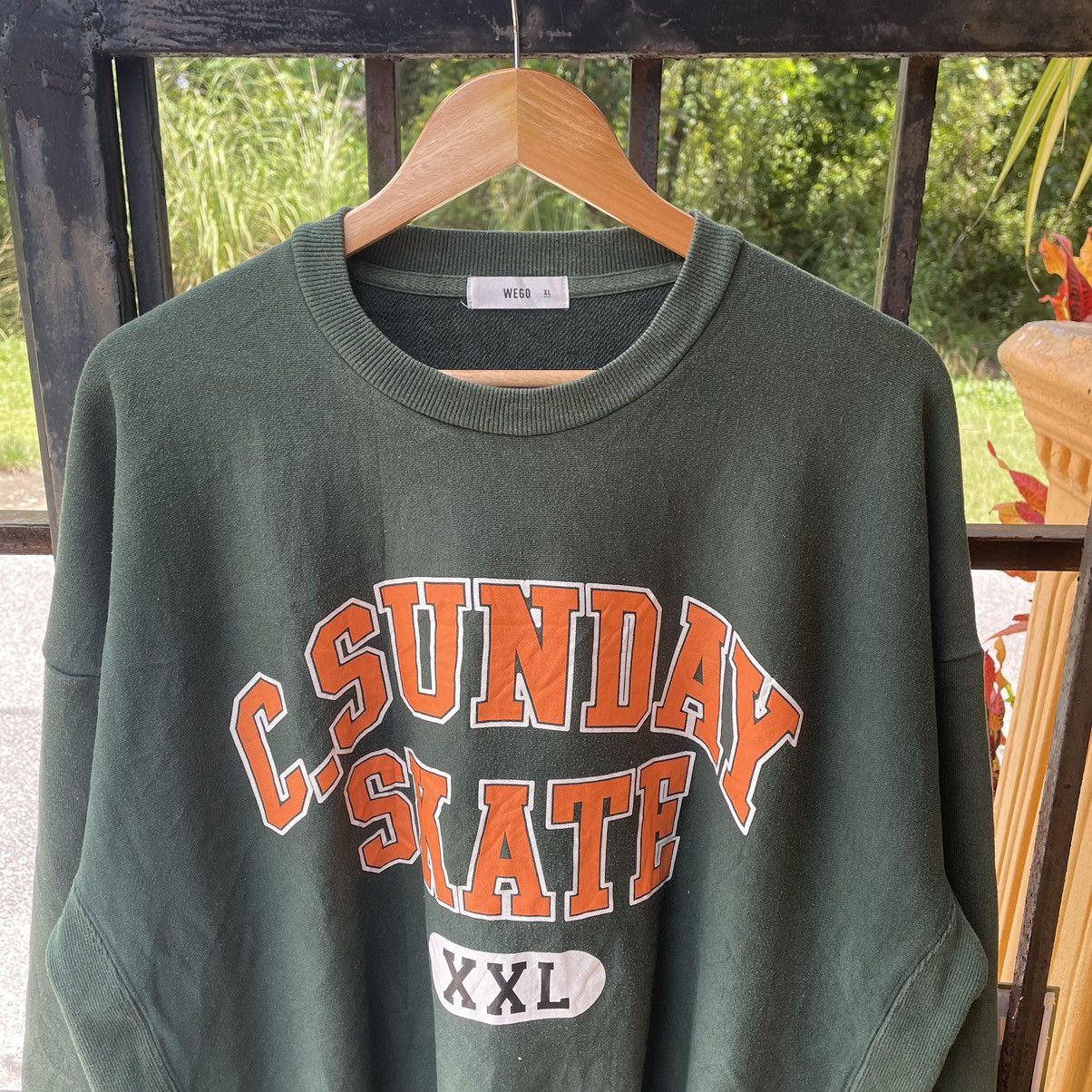 Japanese Brand × Vintage 🔥🔥Vintage Cyber Sunday Skate Big Spellout Sweatshirts Size US XL / EU 56 / 4 - 2 Thumbnail
