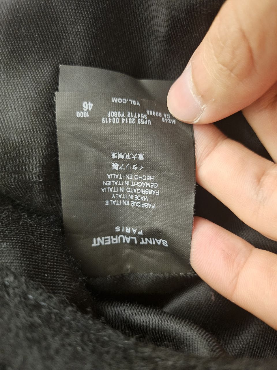 Saint Laurent Paris FW14 AW14 Caban Anchor Double Breasted Coat Size US S / EU 44-46 / 1 - 4 Thumbnail