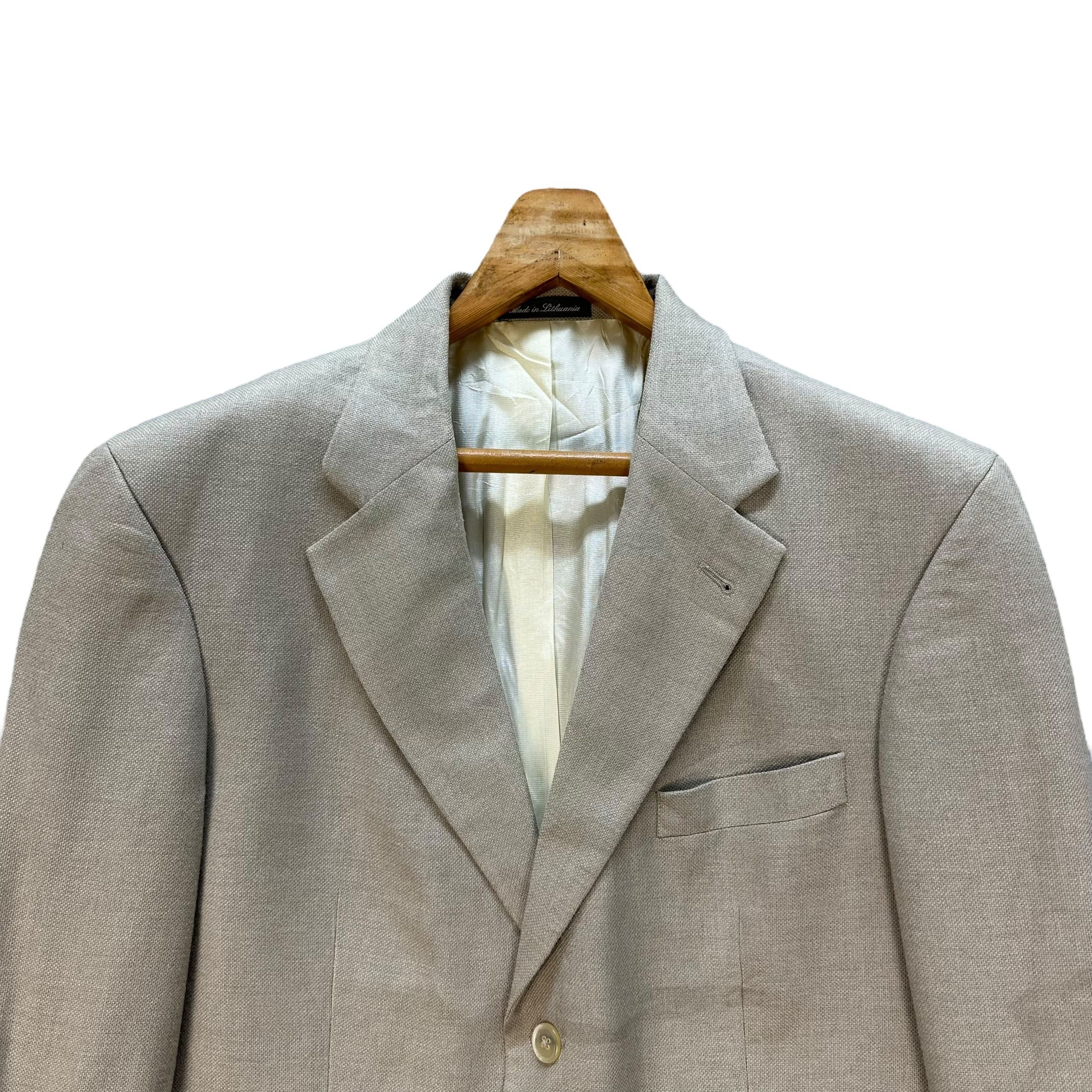 Oscar De La Renta OSCAR DE LA RENTA Suit Jacket Blazers #72-1437 Size 42S - 2 Thumbnail
