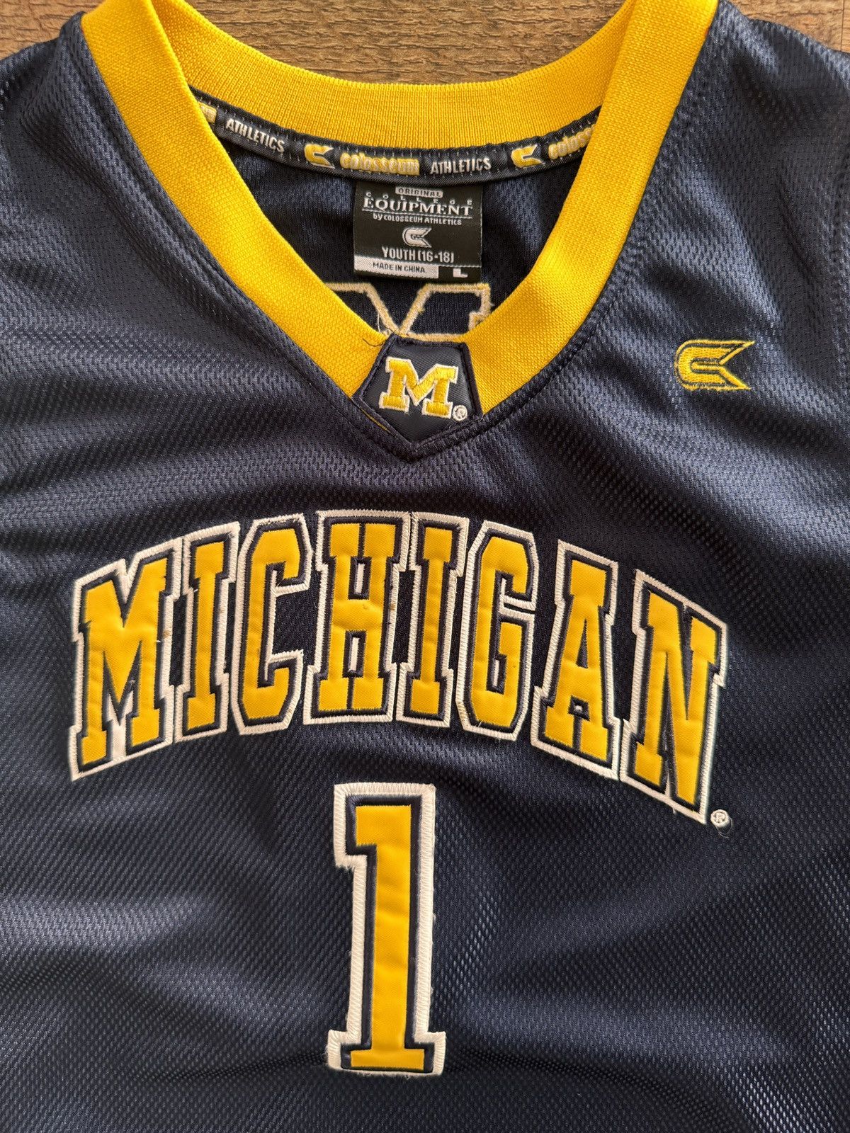 Colosseum Athletics Michigan Jersey Size US L / EU 52-54 / 3 - 2 Thumbnail