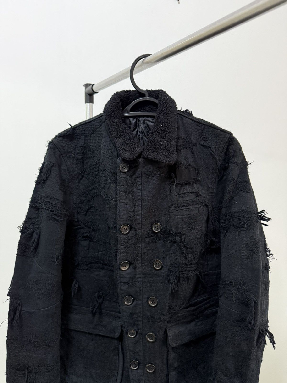 Undercover AW09 "Earmuff Maniac" Destroyed Patchwork Jacket. Size US M / EU 48-50 / 2 - 5 Thumbnail