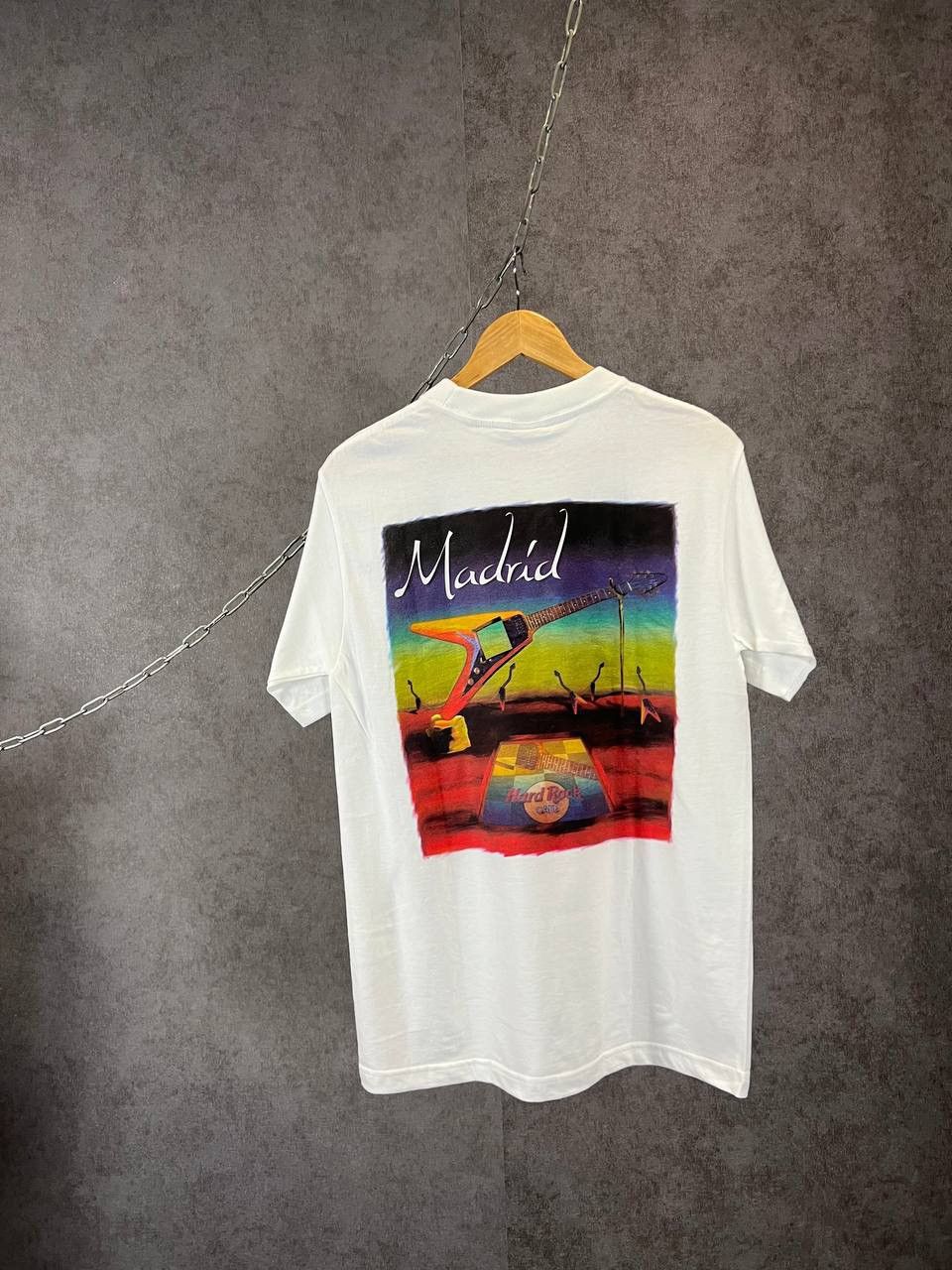 Hard Rock Cafe × Vintage Hard Rock Cafe Madrid vintage tee Size US S / EU 44-46 / 1 - 2 Thumbnail