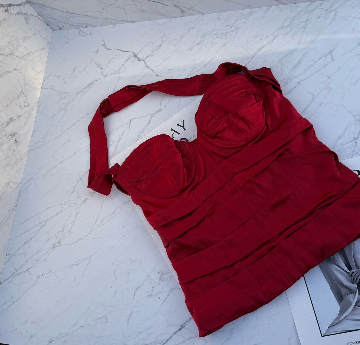 Dolce & Gabbana dolce & gabbana red top corset Size S / US 4 / IT 40 - 10 Thumbnail