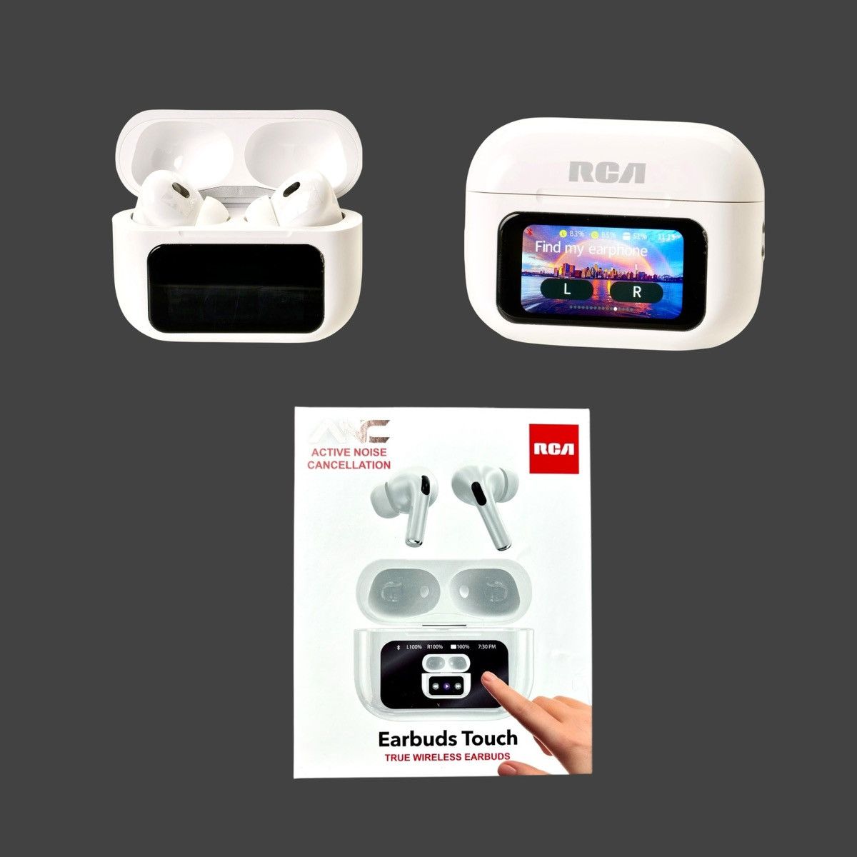 Other RCL TWS Earbuds Touch White Size ONE SIZE - 1 Thumbnail