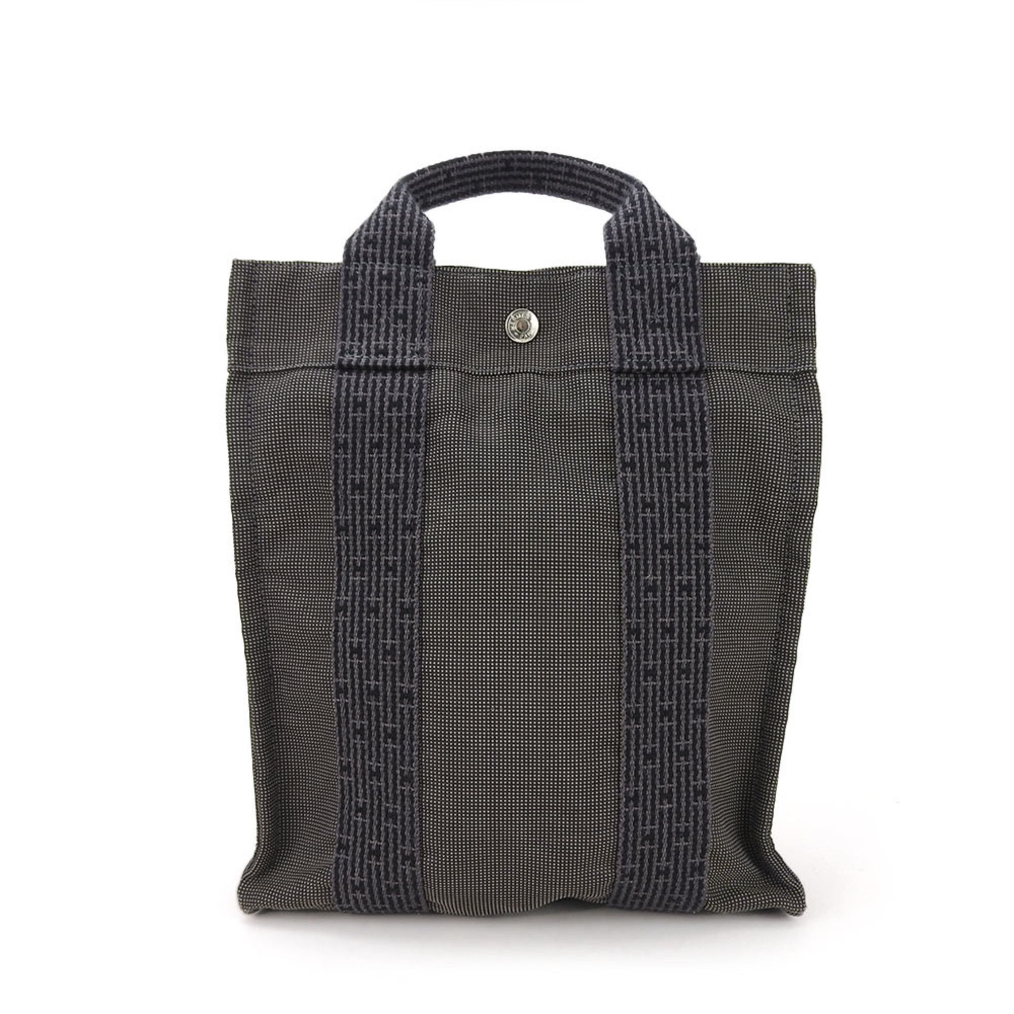 image of Hermes Backpack/daypack Sacado Pm Airline Canvas Grey New Hardware Women's Men's Hermes