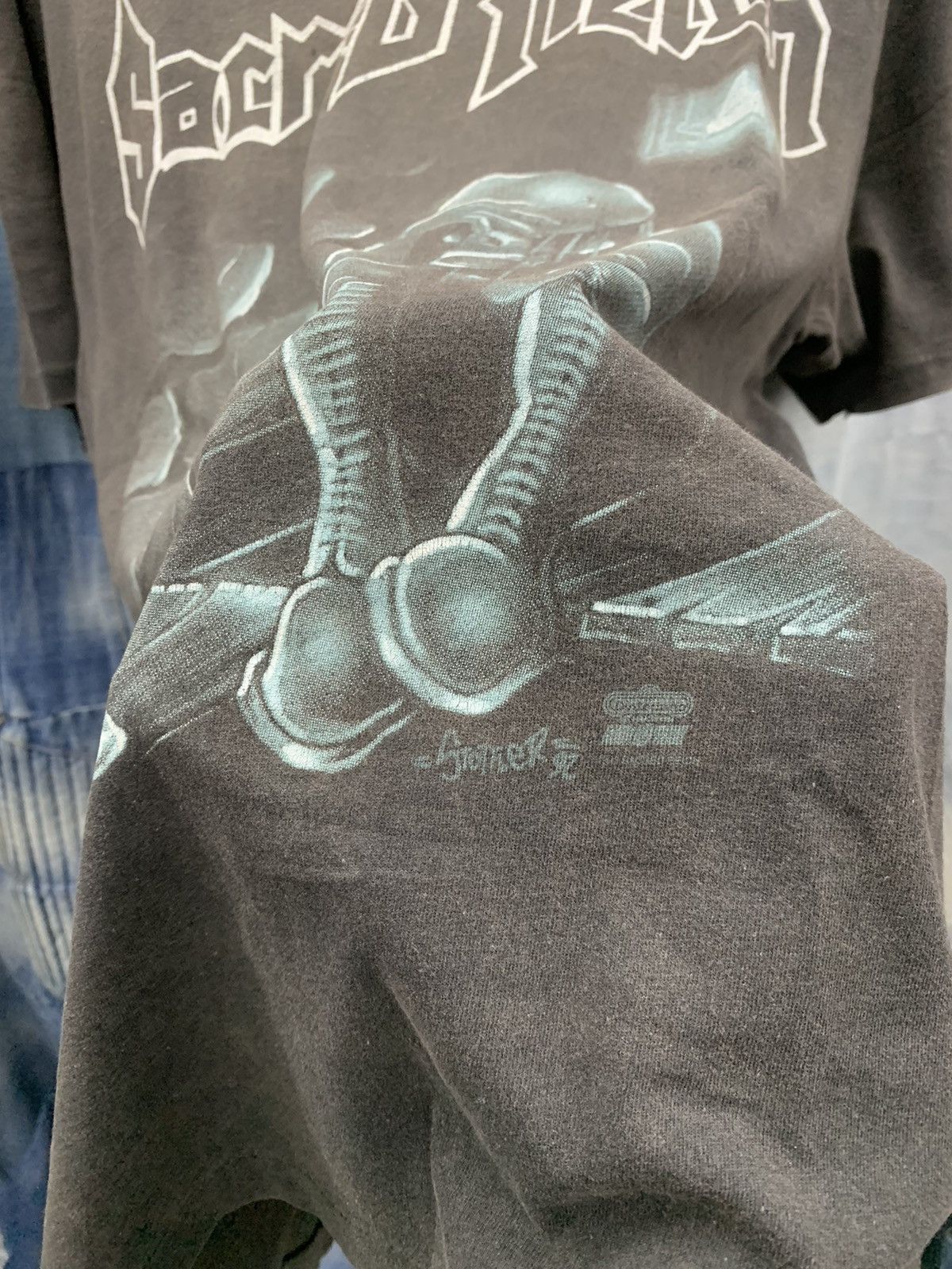 Band Tees × Vintage Saared Reich 90s Size US L / EU 52-54 / 3 - 9 Thumbnail