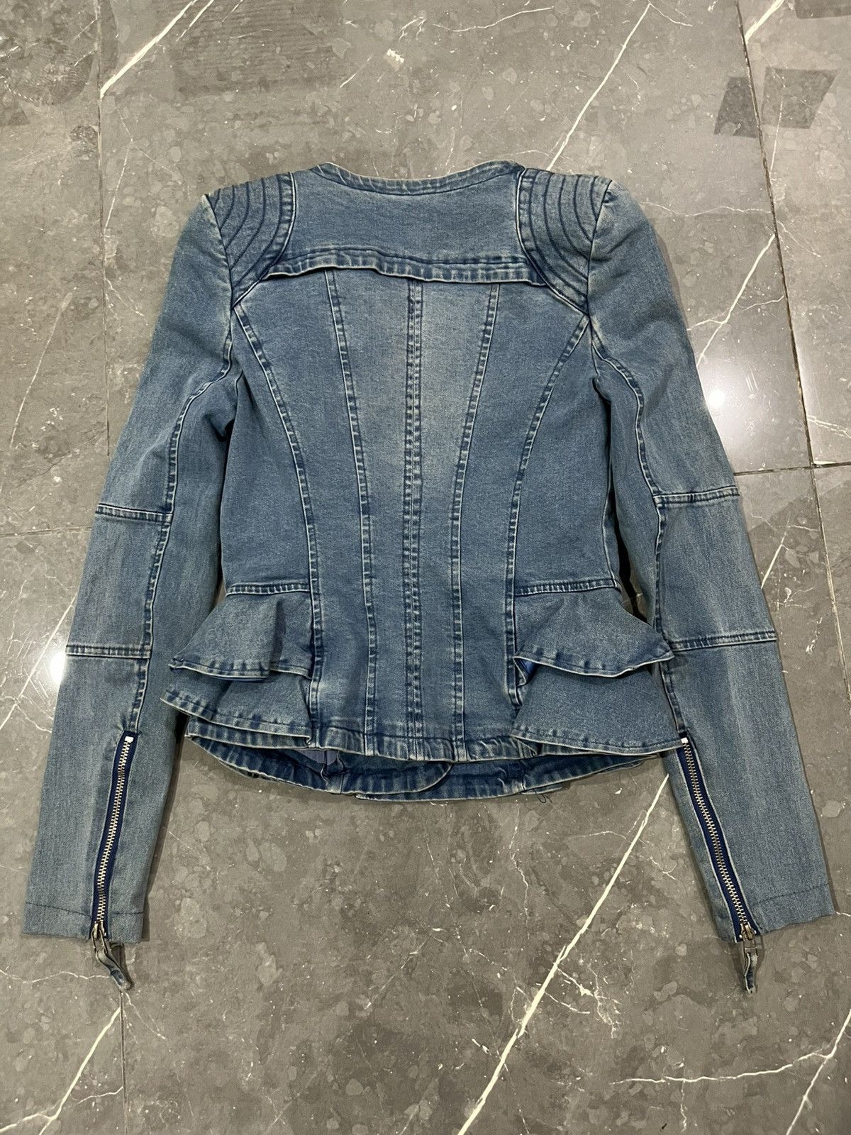 Share Spirit Homme SHALANG BIKER JACKET Size S / US 4 / IT 40 - 2 Thumbnail