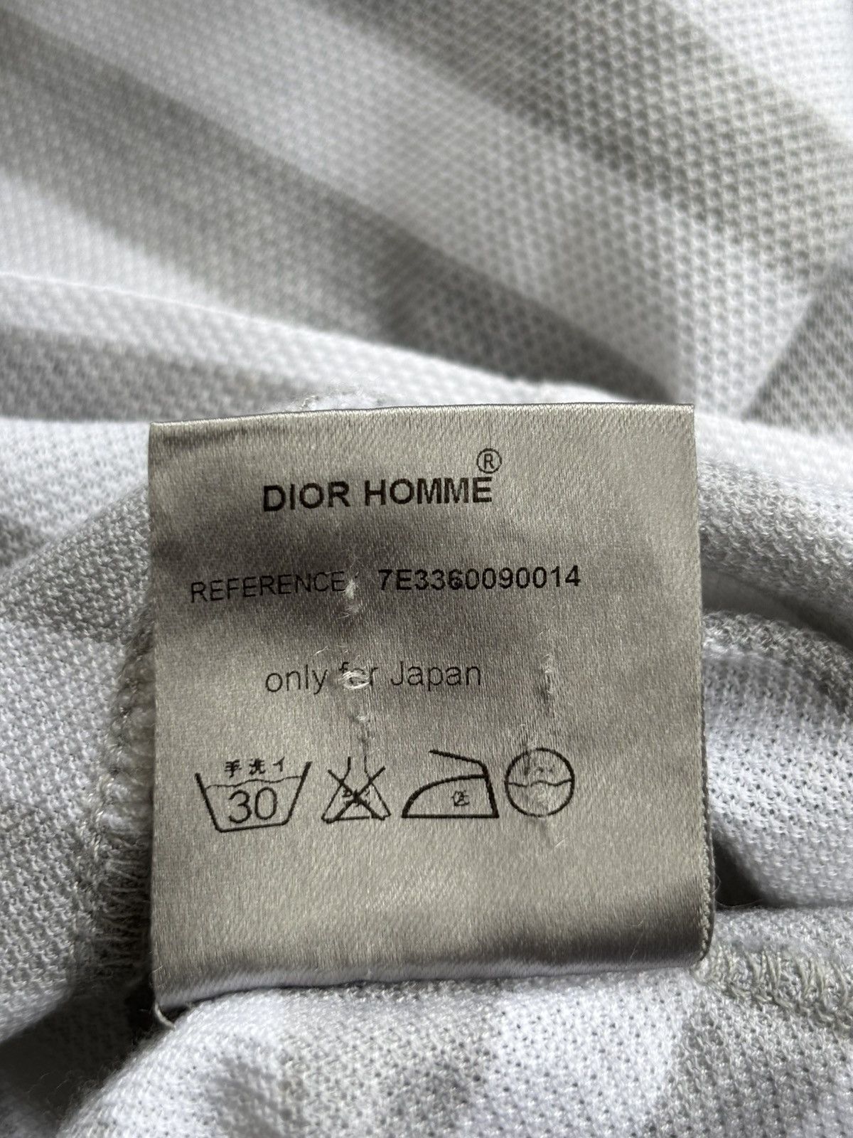 Dior SS2007 Hedi Slimane era Bee Polo Shirt Size US XL / EU 56 / 4 - 9 Thumbnail