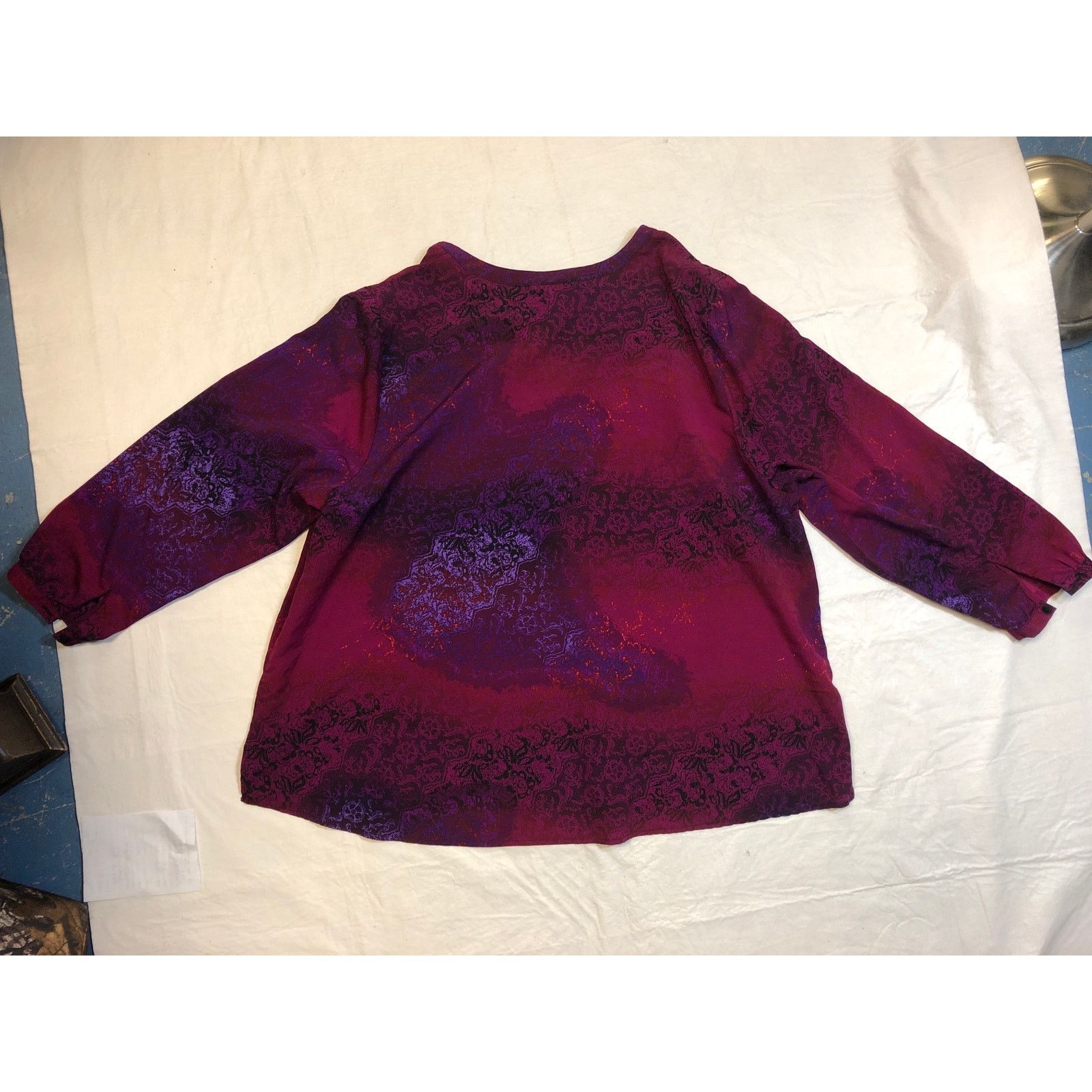 Other Women’s Catherine’s purple/pink blouse Size 3XL / US 20-22 - 2 Thumbnail