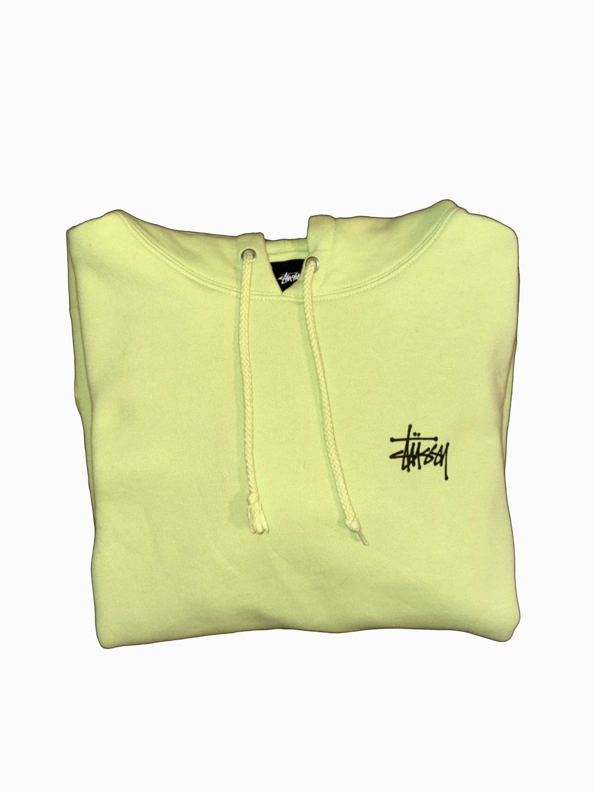Stussy Stüssy Basic Hoodie Pale Green Size US S / EU 44-46 / 1 - 3 Thumbnail