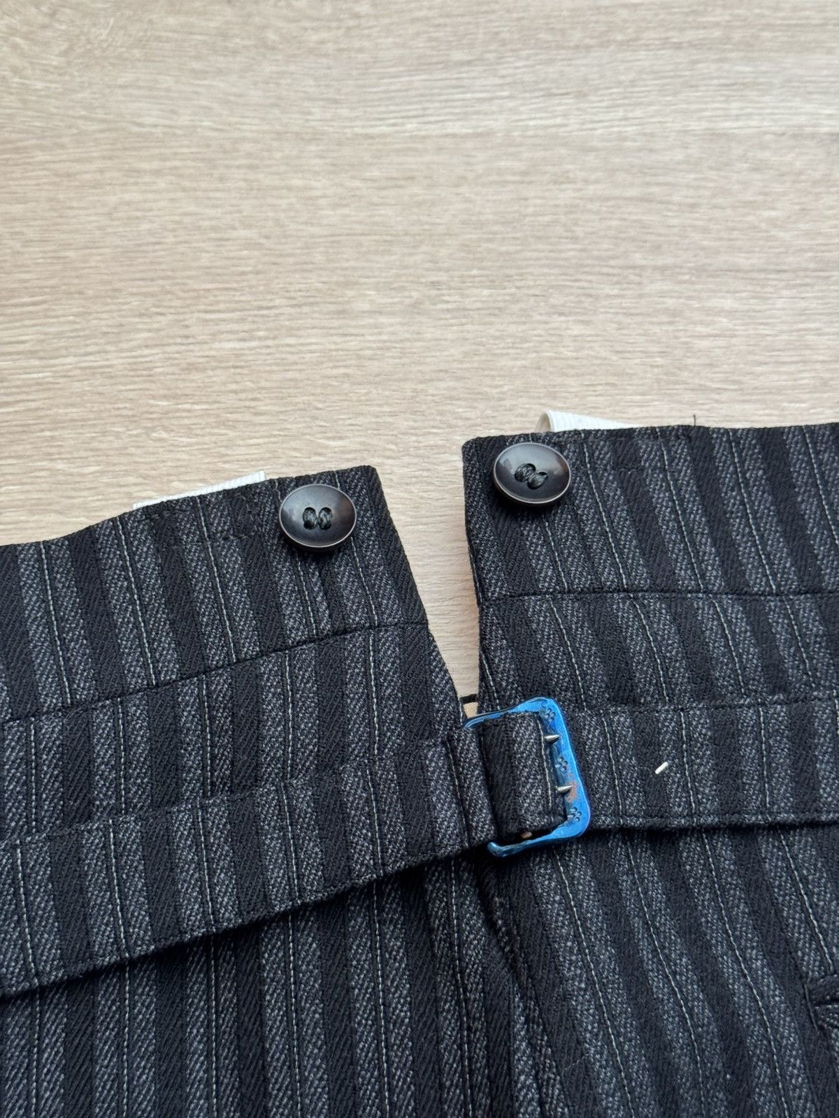 Vintage Vintage 40-50’s Archival Handmade Original WWII Wool Pants Size US 31 - 7 Thumbnail