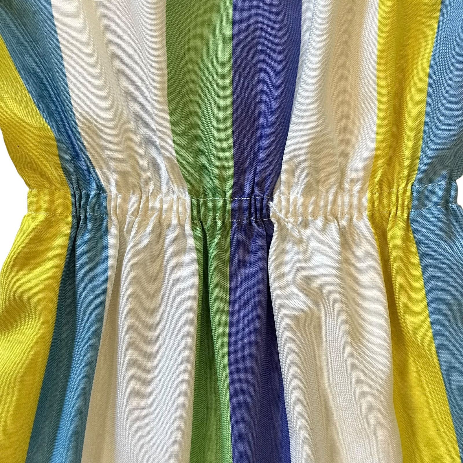 Vintage Vintage Stacy Ames 1960s Striped Sleeveless Sheath Dress Size S / US 4 / IT 40 - 7 Thumbnail