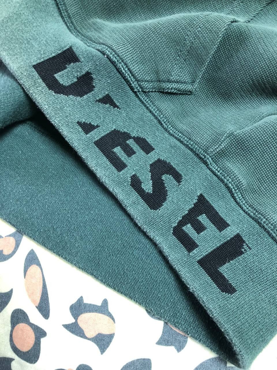 Diesel × Vintage Vintage Diesel Boxy Archival Zip Hoodie Y2K Size US M / EU 48-50 / 2 - 9 Thumbnail