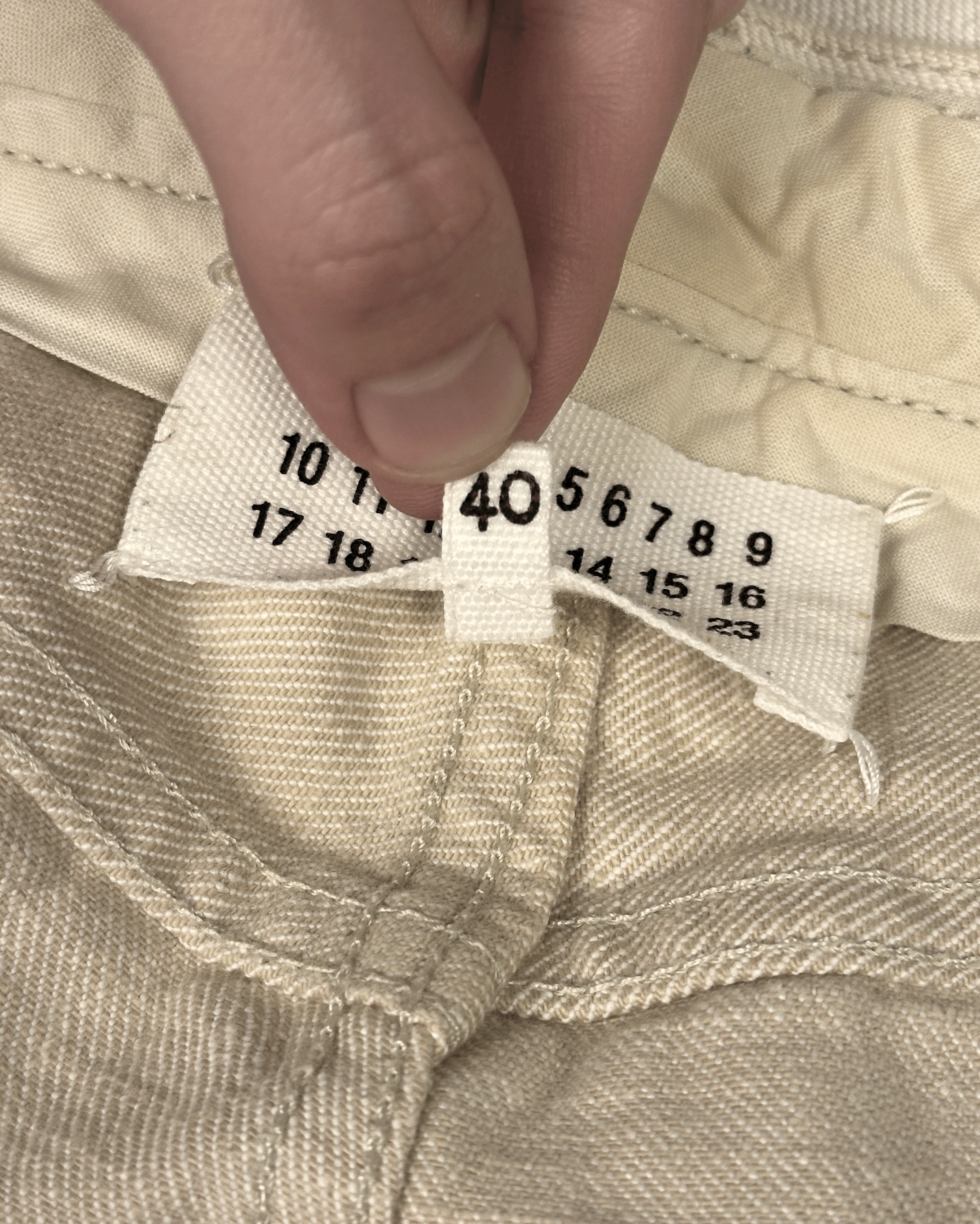 Maison Margiela Maison Margiela Vintage Cream Jeans Size US 30 / EU 46 - 9 Thumbnail