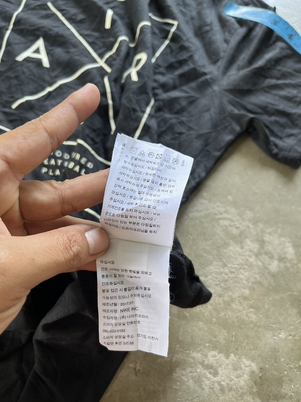 Designer × Nike ⚡️Nike Air Jordan Box Logo Tee Size US L / EU 52-54 / 3 - 9 Thumbnail