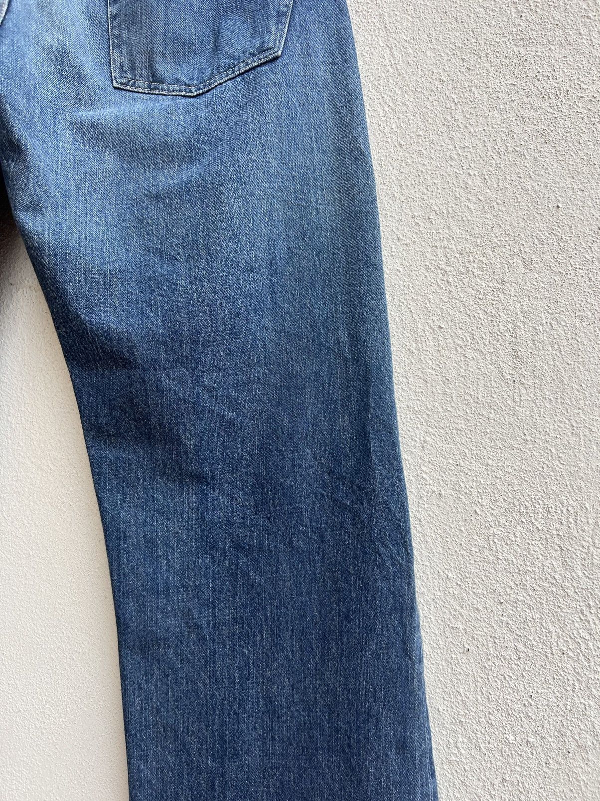 Heller's Cafe Dubbleworks X Warehouse Fade Denim Selvedge Jeans Size US 34 / EU 50 - 20 Thumbnail