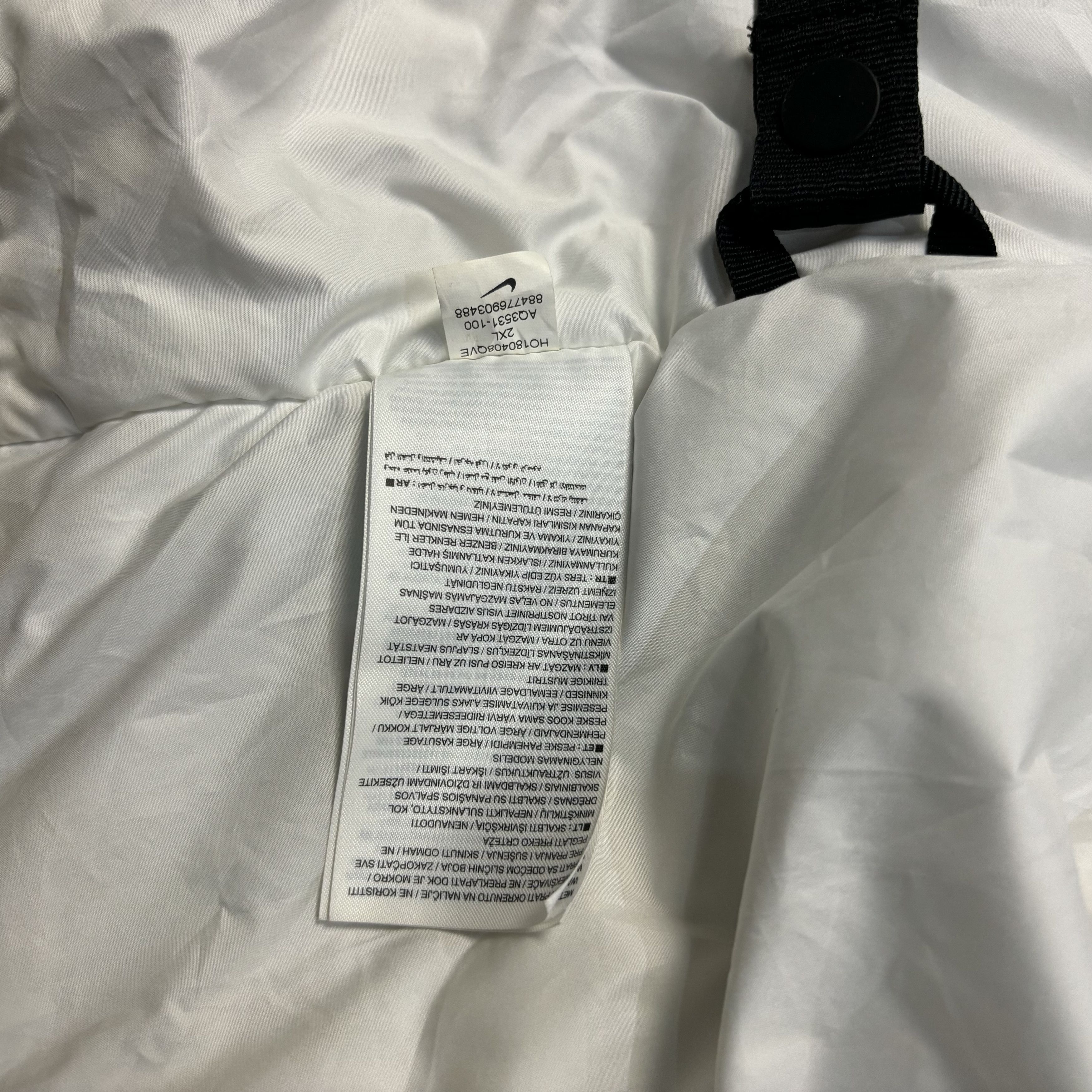 Nike ACG Nike Lab ACG White and Yellow Errolson Hugh Insulated Jacket Size US XXL / EU 58 / 5 - 11 Thumbnail