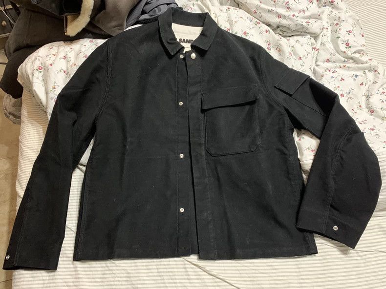 Jil Sander Jil Sander cotton jacket Size L / US 10 / IT 46 - 1 Thumbnail