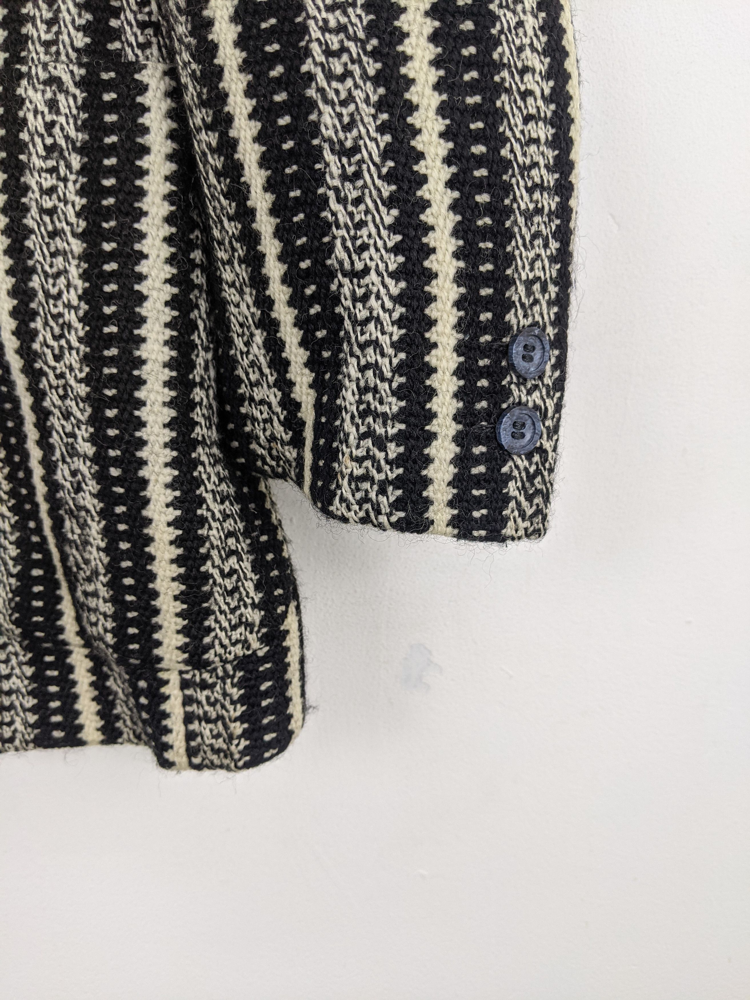Japanese Brand Vintage Japanese Brand Native Striped Jacket MJ0126Z Size US M / EU 48-50 / 2 - 7 Thumbnail