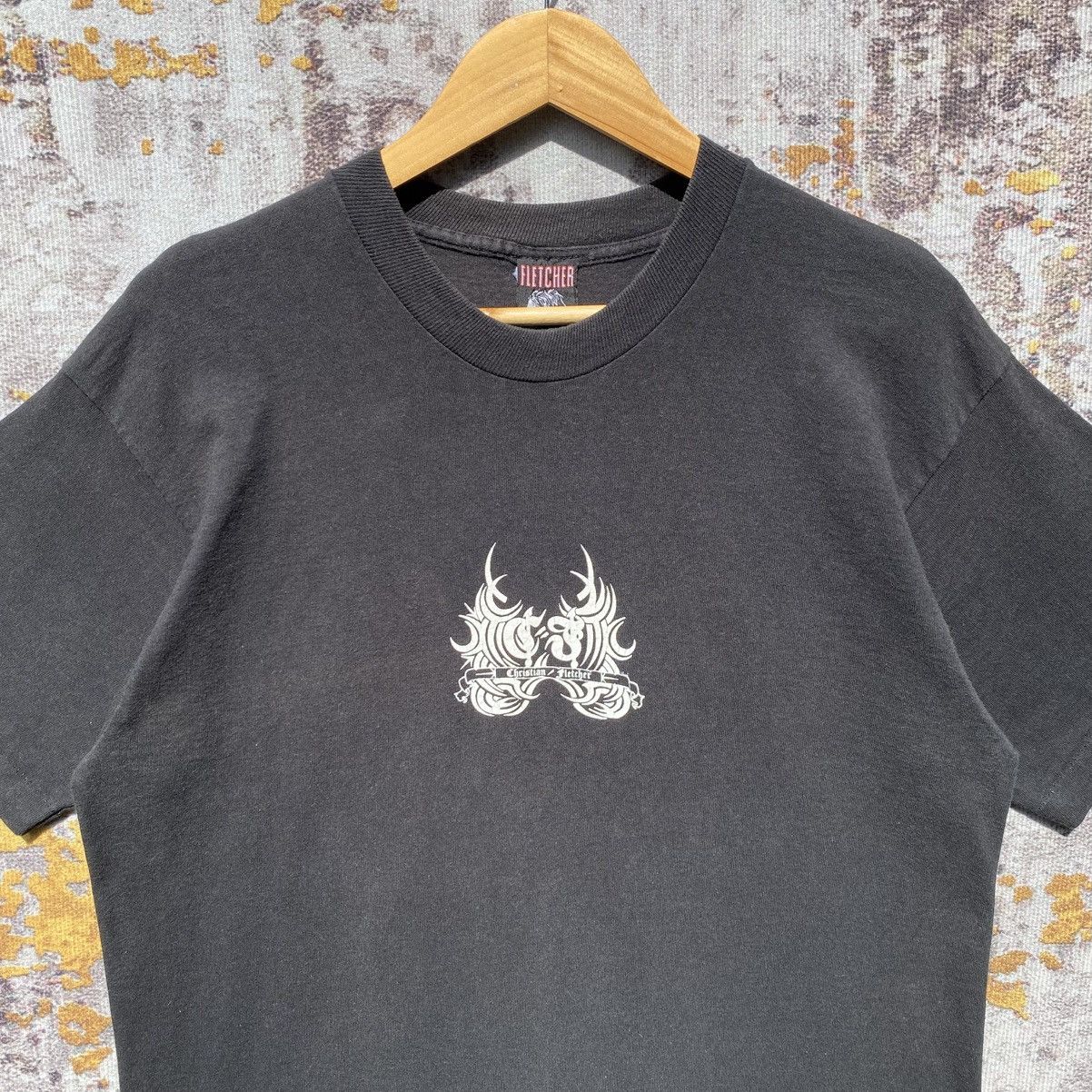 Vintage Vintage 90s Christian Fletcher Skateboard Shirt SunFaded Size US M / EU 48-50 / 2 - 8 Thumbnail