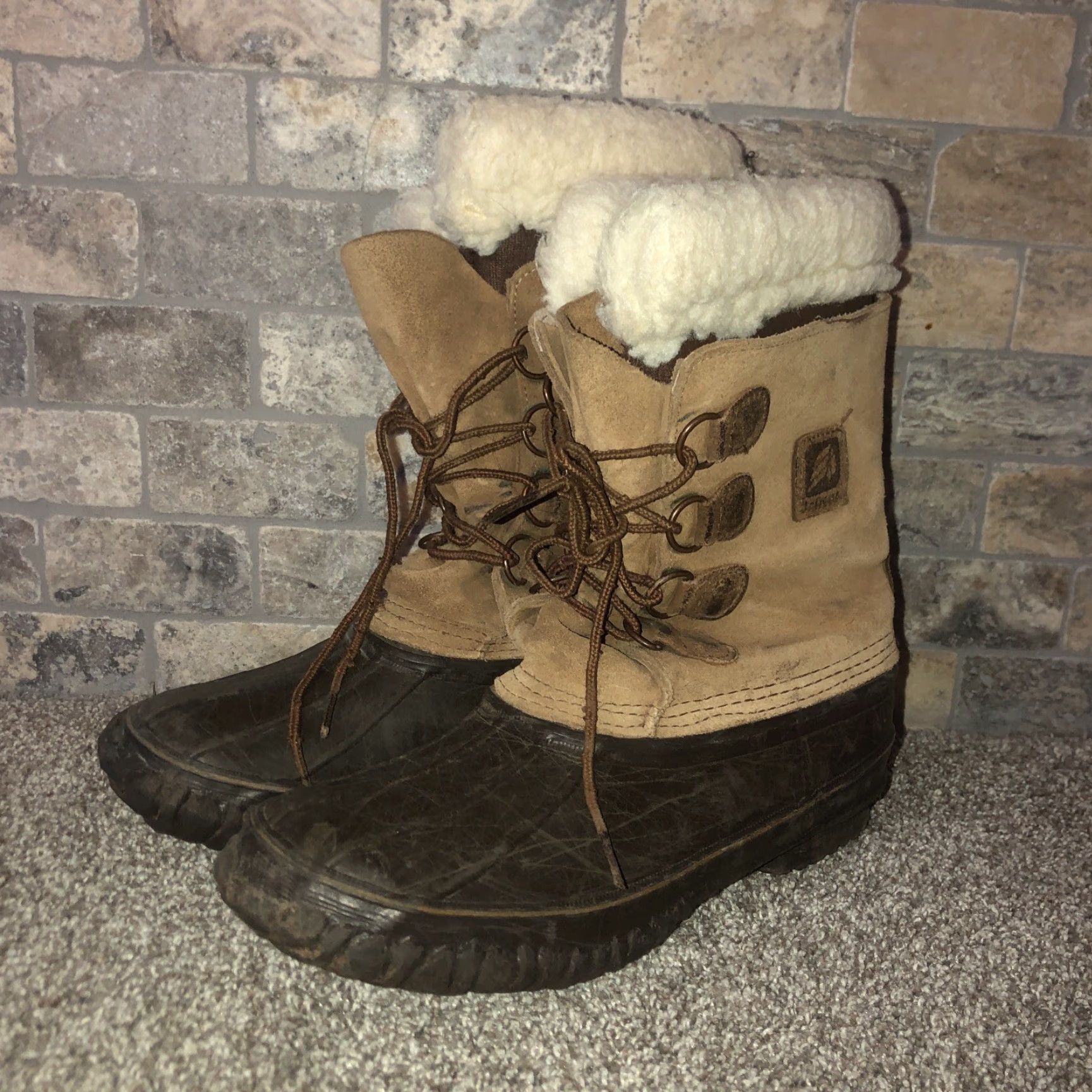 Vintage LaCrosse Insulated Snow Boots Womens Size 9 Black Leather Winter Boots Womens Snow Boot 9 Women Size US 9 / IT 39 - 2 Thumbnail