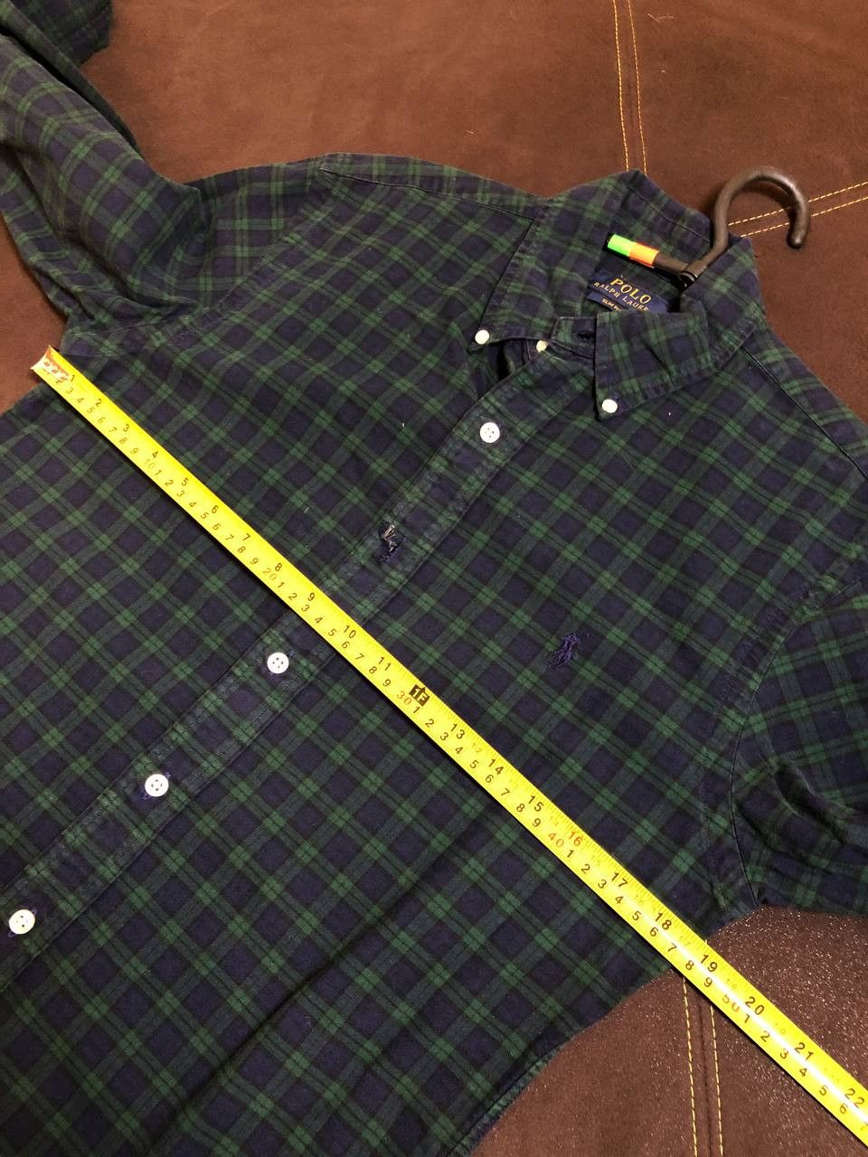 Polo Ralph Lauren Ralph Lauren Men's Long Sleeve Button Down Plaid Size US S / EU 44-46 / 1 - 9 Thumbnail