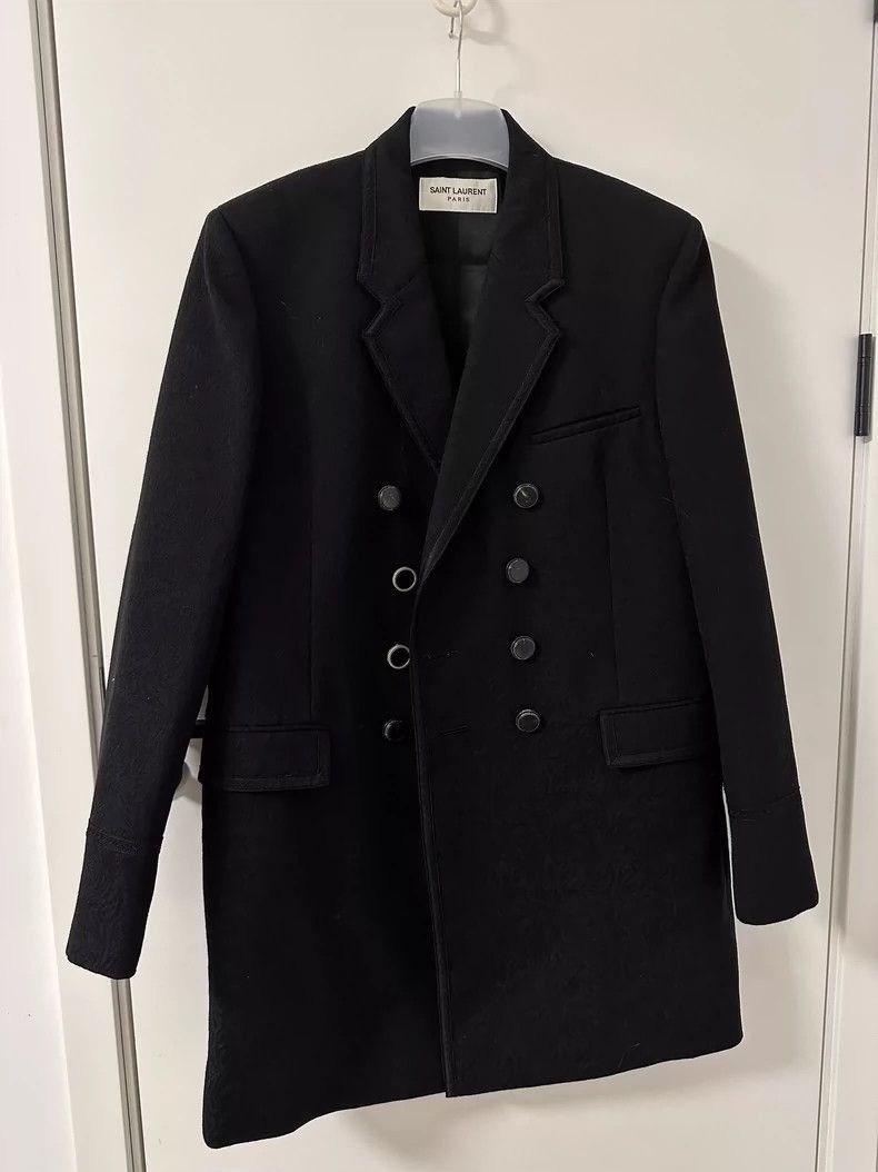 Saint Laurent Paris Saint Laurent Paris Double breasted Navy-2506 Size US M / EU 48-50 / 2 - 3 Thumbnail