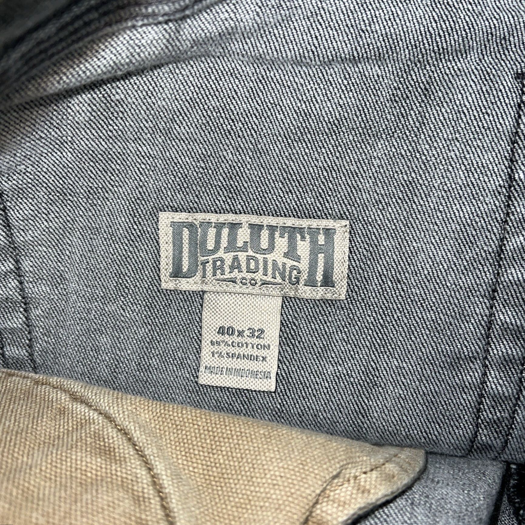 CO Duluth Trading Co Jeans Gray Mens 40x30 Flex Ballroom Straight Regular NG? Size US 40 / EU 56 - 5 Thumbnail