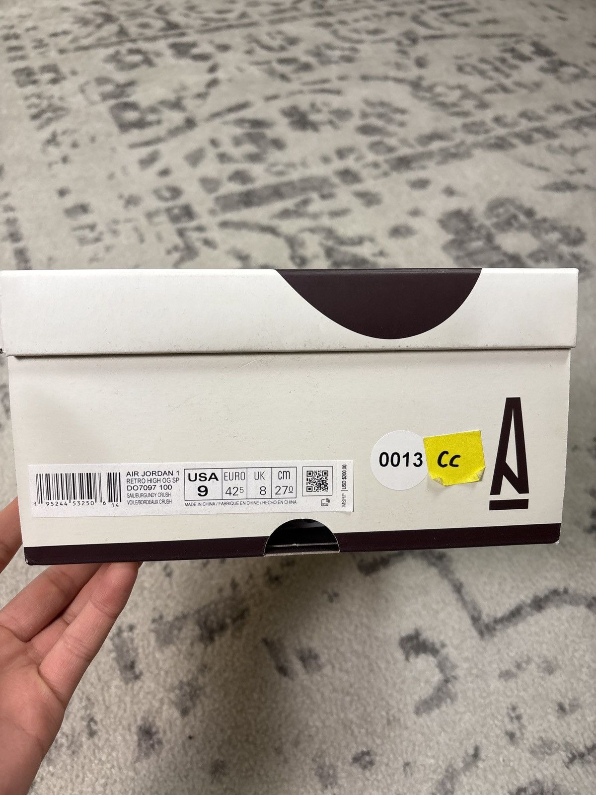 A Ma Maniere × Jordan Brand AIR JORDAN 1 A MA MANIERE Size US 9 / EU 42 - 16 Thumbnail