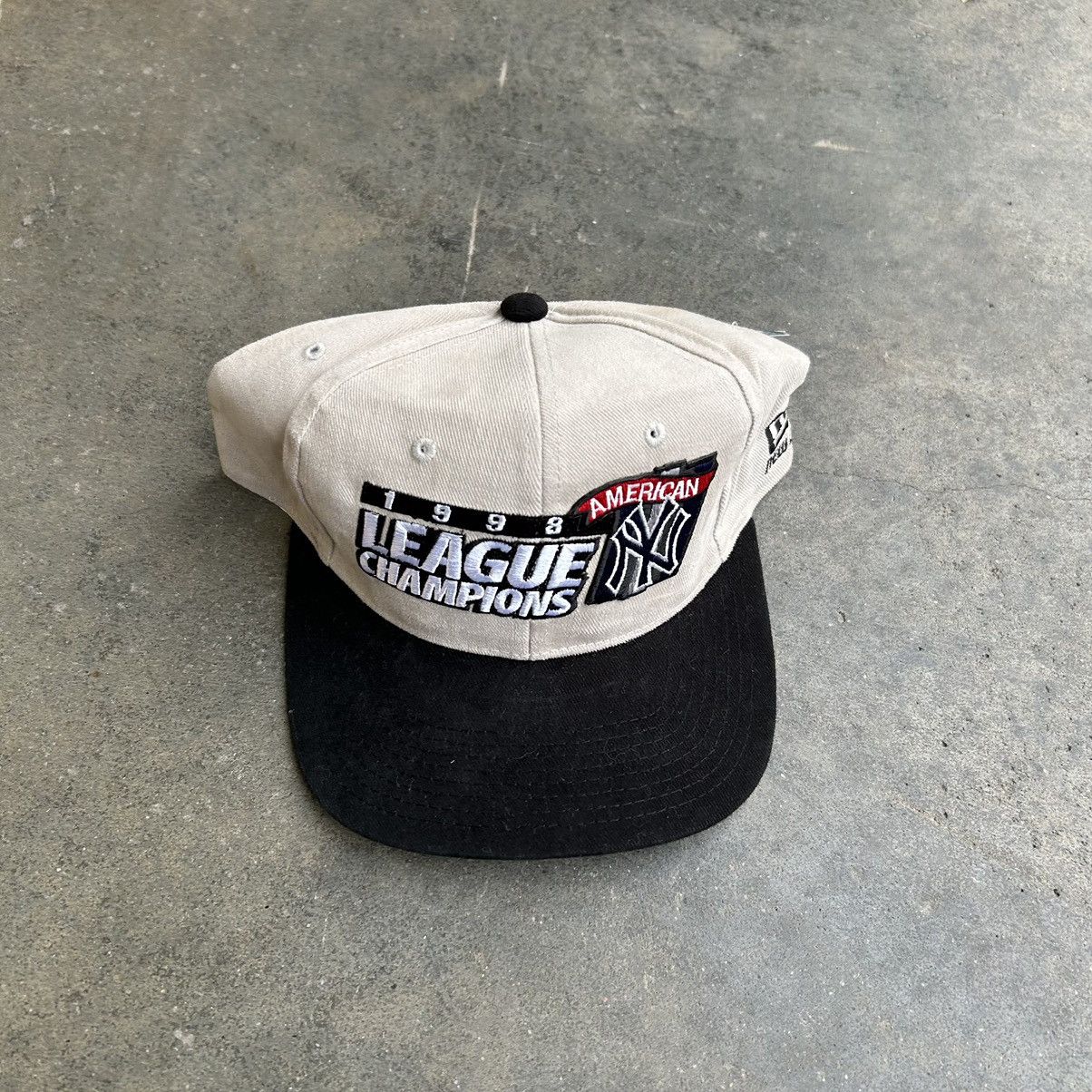 New Era 1998 New York Yankees American league championship hat Size ONE SIZE - 1 Thumbnail
